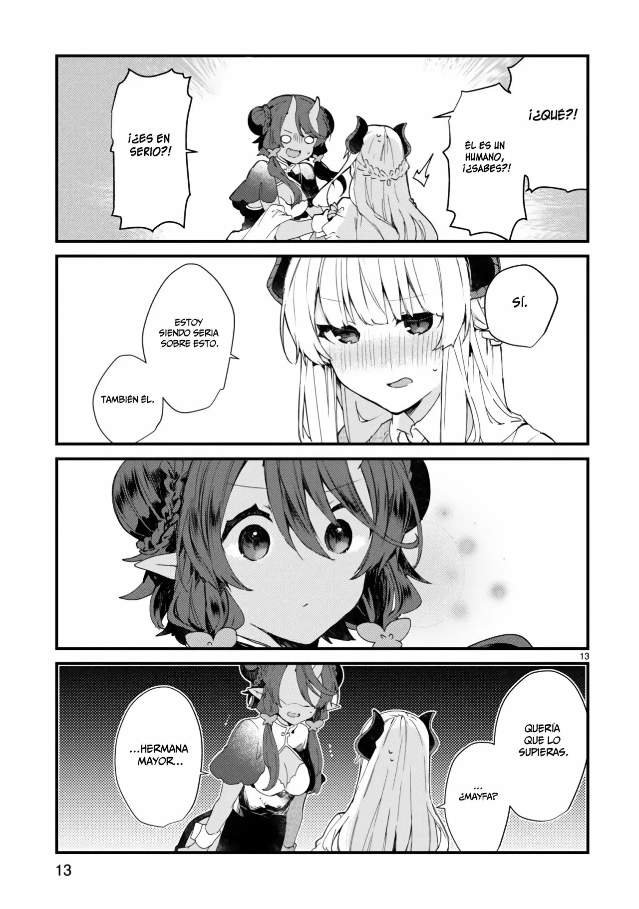 Maou-sama to Kekkonshitai Capítulo 8 - Página 14 en español