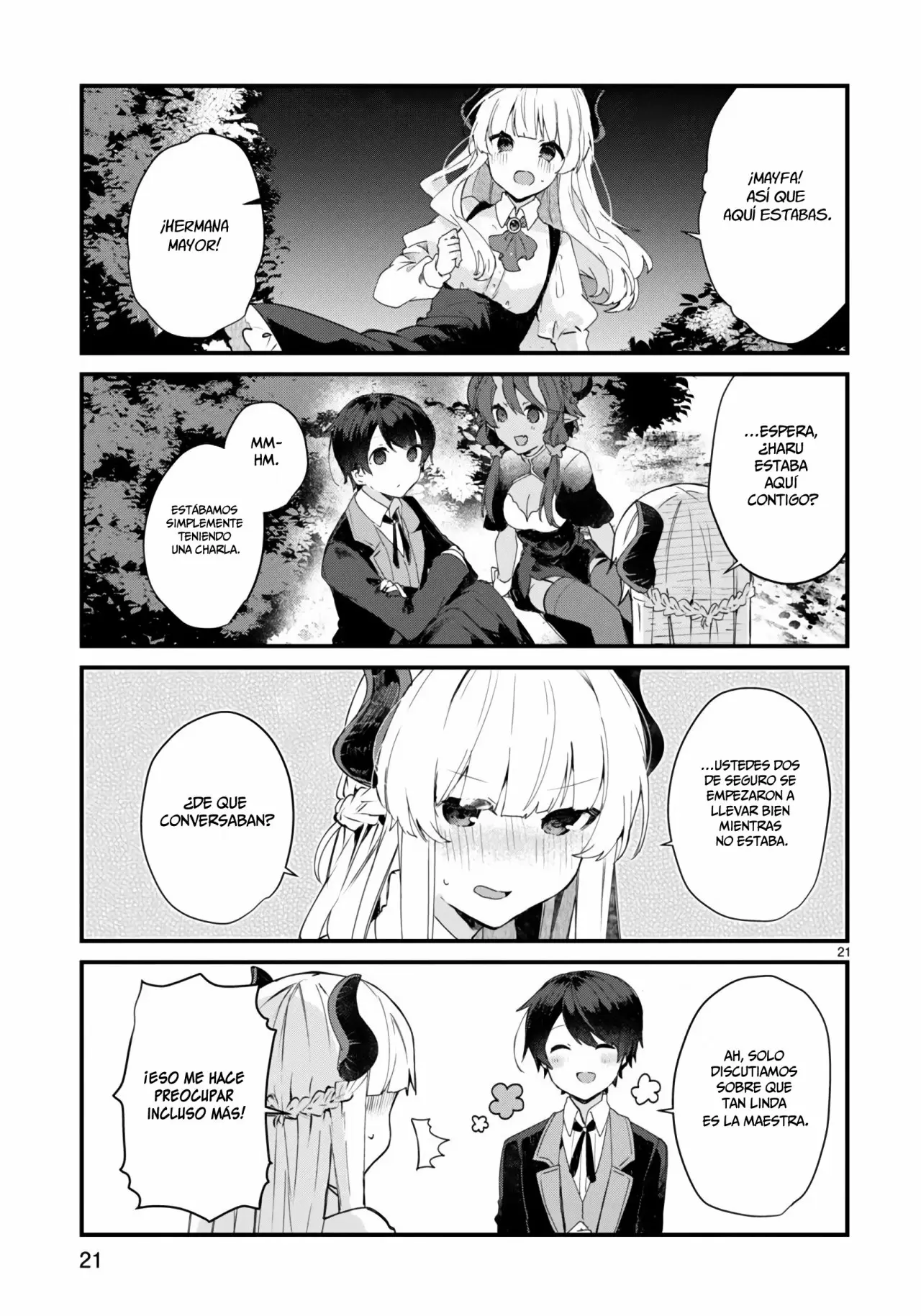 Maou-sama to Kekkonshitai Capítulo 8 - Página 22 en español