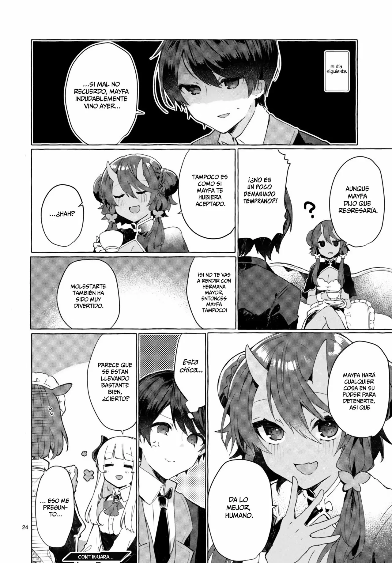 Maou-sama to Kekkonshitai Capítulo 8 - Página 25 en español
