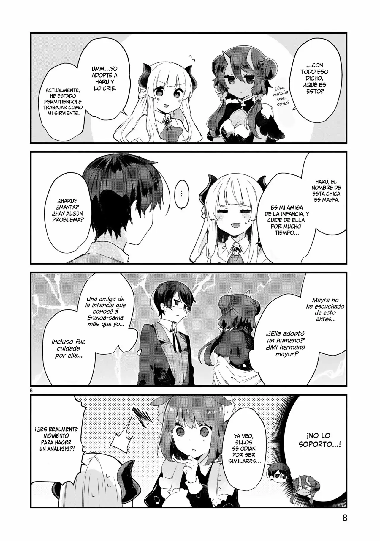 Maou-sama to Kekkonshitai Capítulo 8 - Página 9 en español