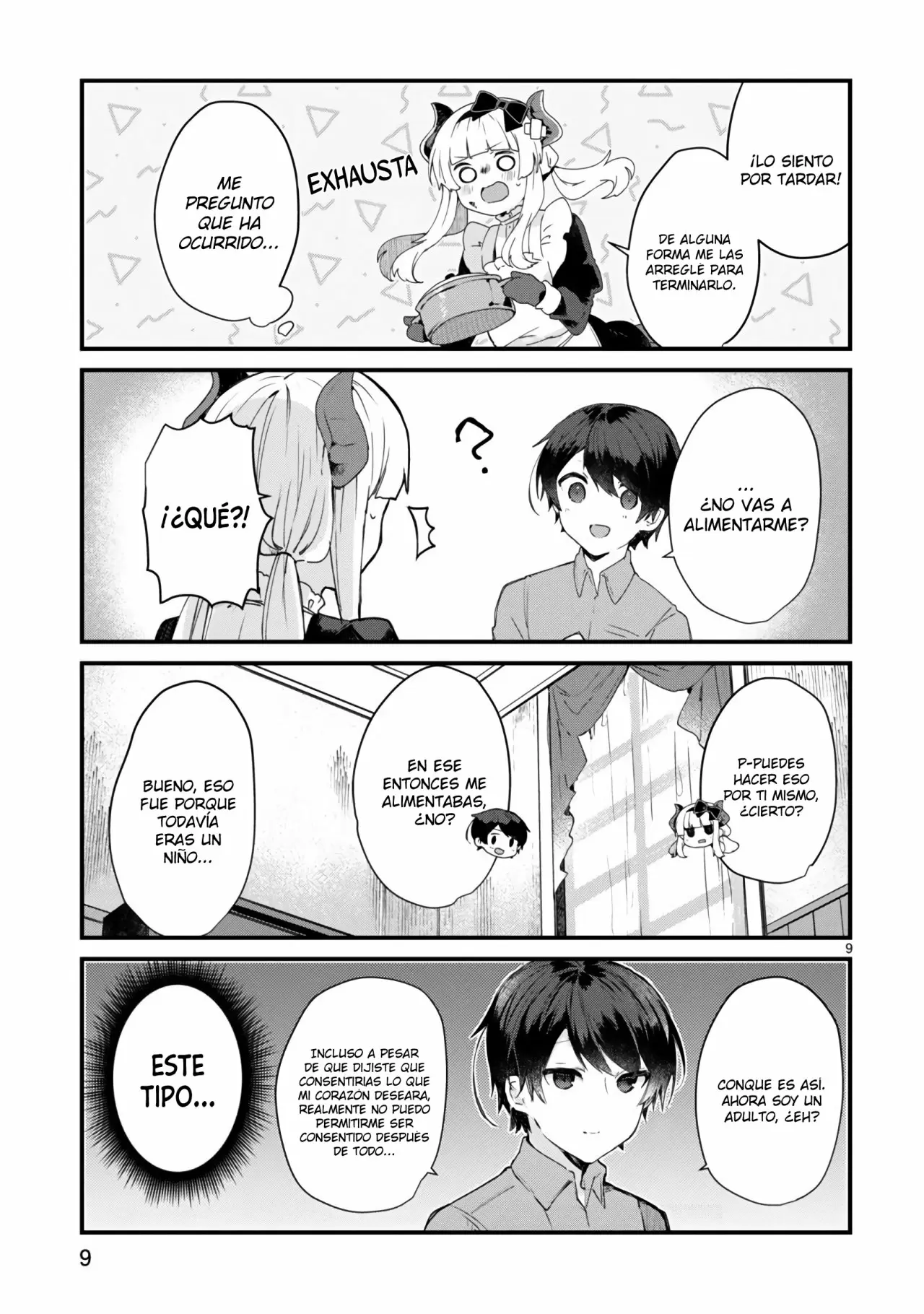 Maou-sama to Kekkonshitai Capítulo 9 - Página 10 en español