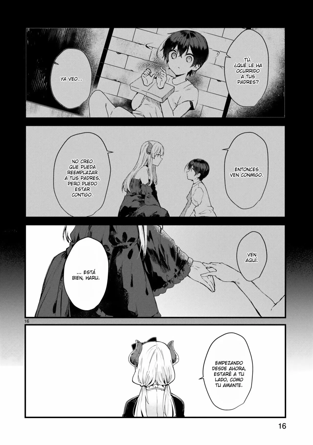 Maou-sama to Kekkonshitai Capítulo 9 - Página 17 en español