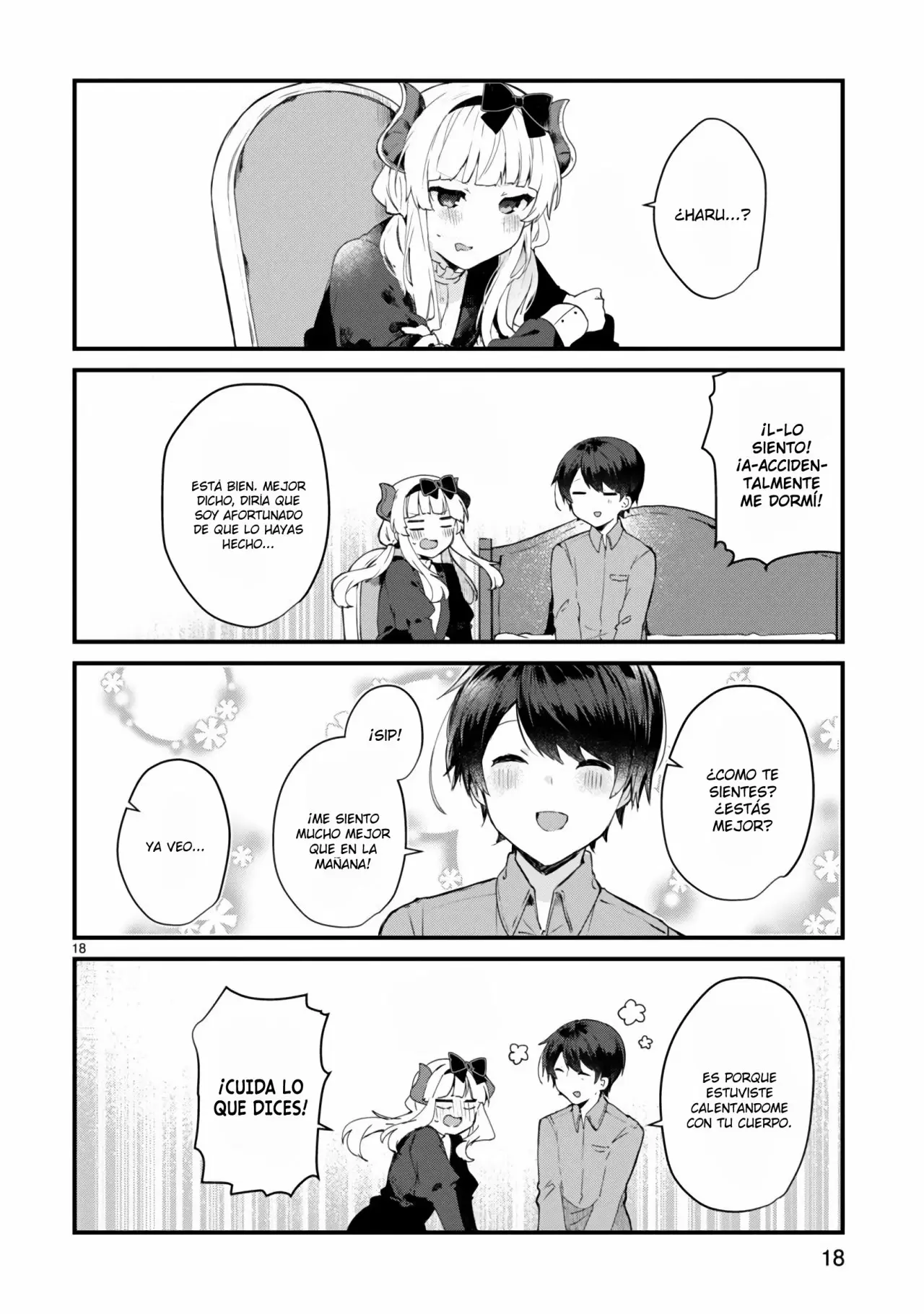 Maou-sama to Kekkonshitai Capítulo 9 - Página 19 en español