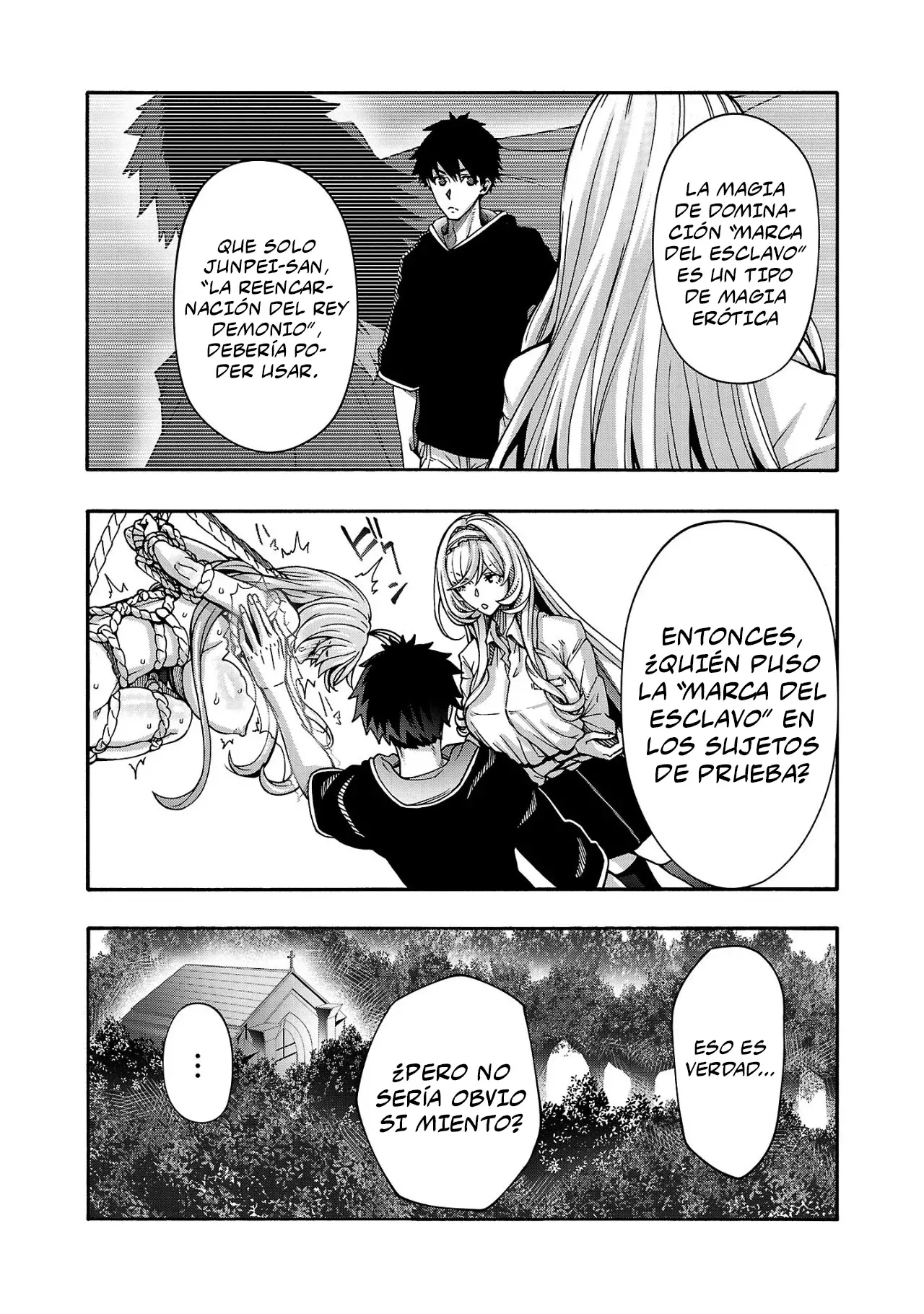 Erotical Wizard to 12 Nin No Hanayome Capítulo 10.1 - Página 10 en español