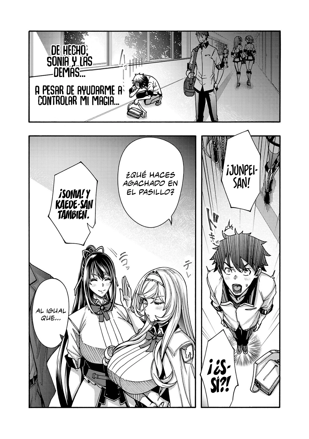Erotical Wizard to 12 Nin No Hanayome Capítulo 11.2 - Página 12 en español