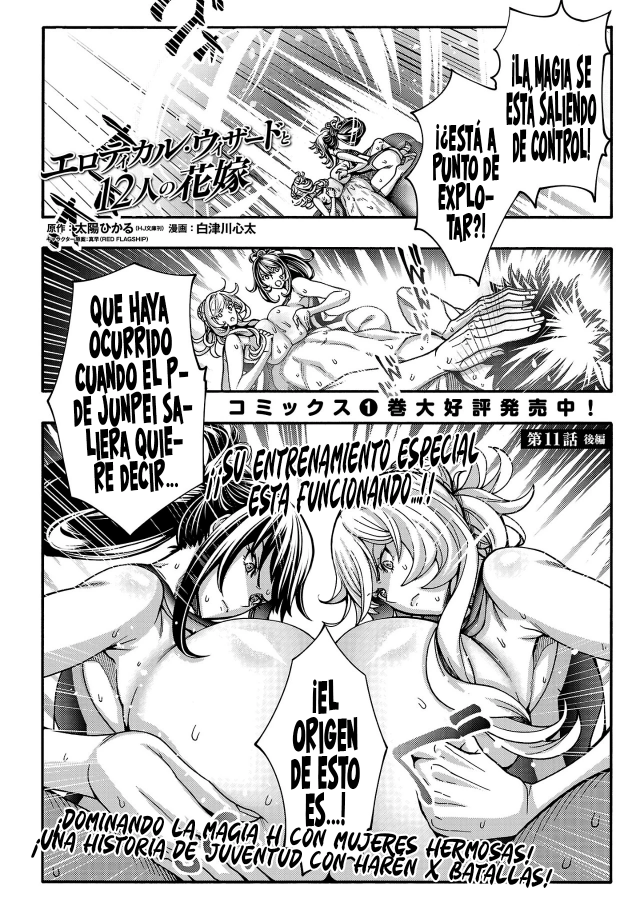 Erotical Wizard to 12 Nin No Hanayome Capítulo 11.2 - Página 3 en español