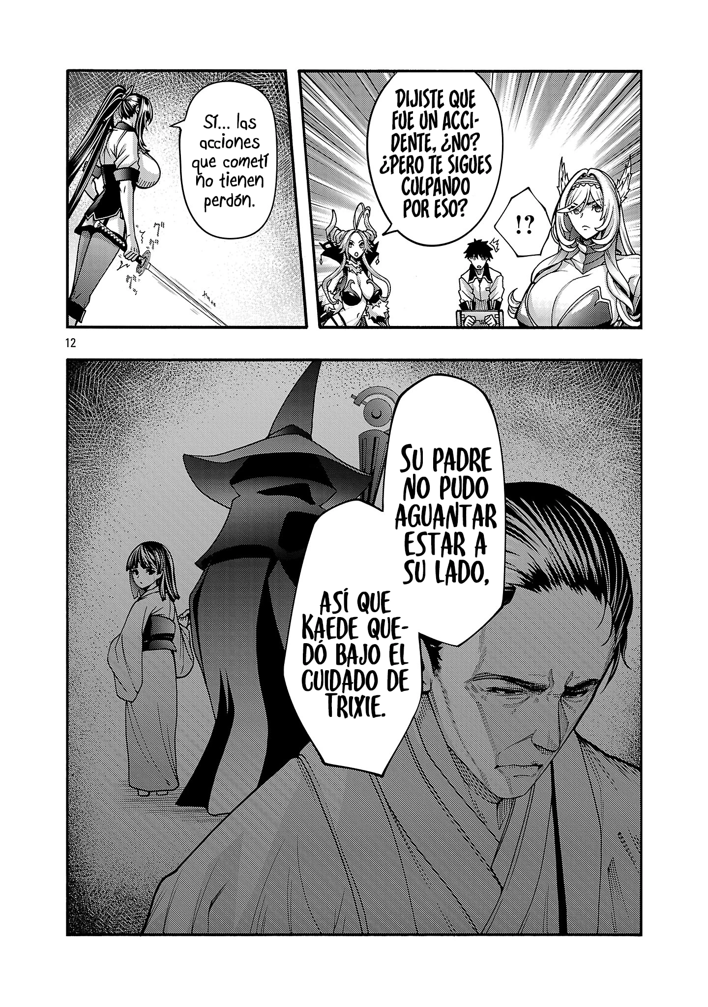 Erotical Wizard to 12 Nin No Hanayome Capítulo 14.2 - Página 4 en español