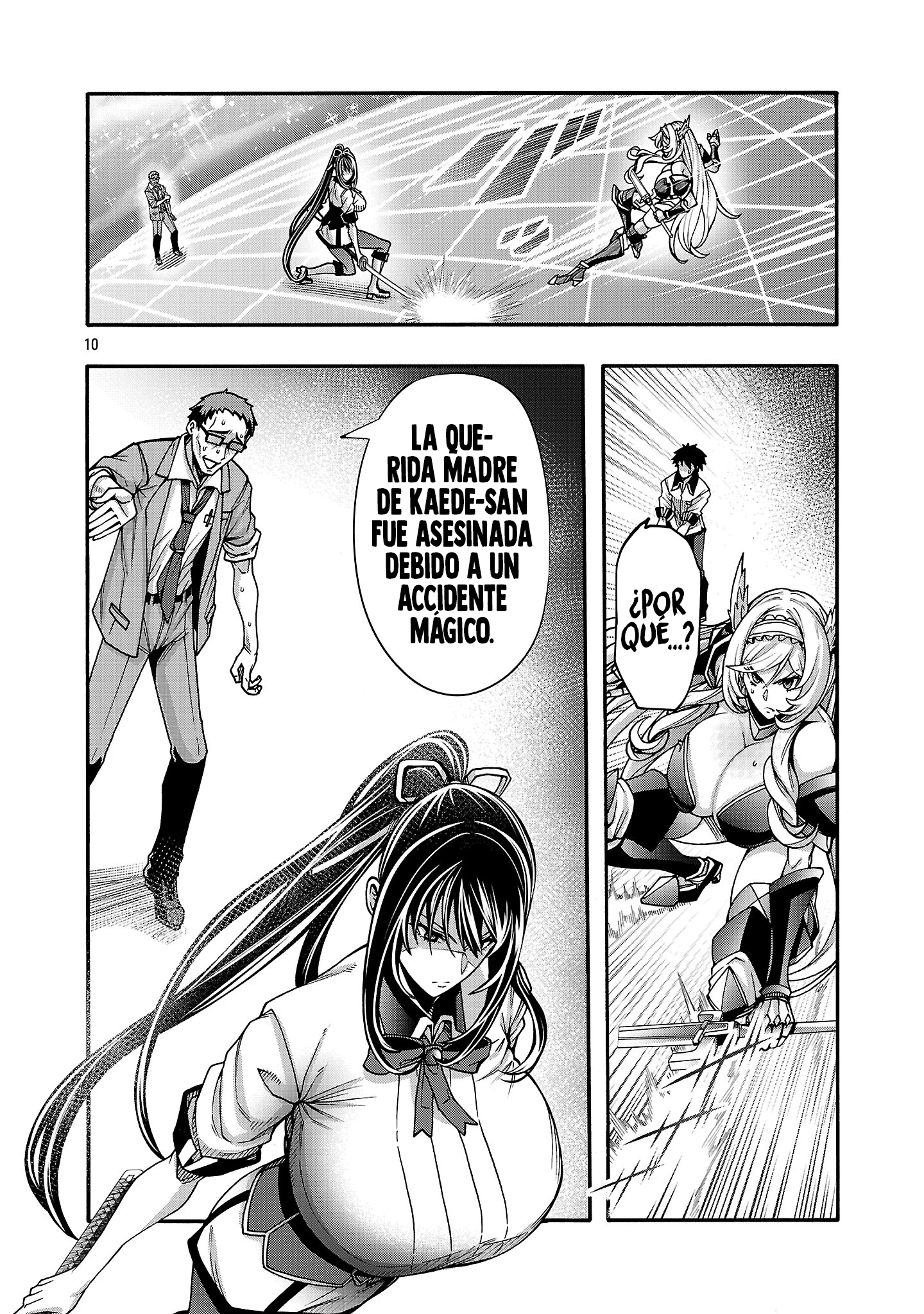 Erotical Wizard to 12 Nin No Hanayome Capítulo 14 - Página 12 en español