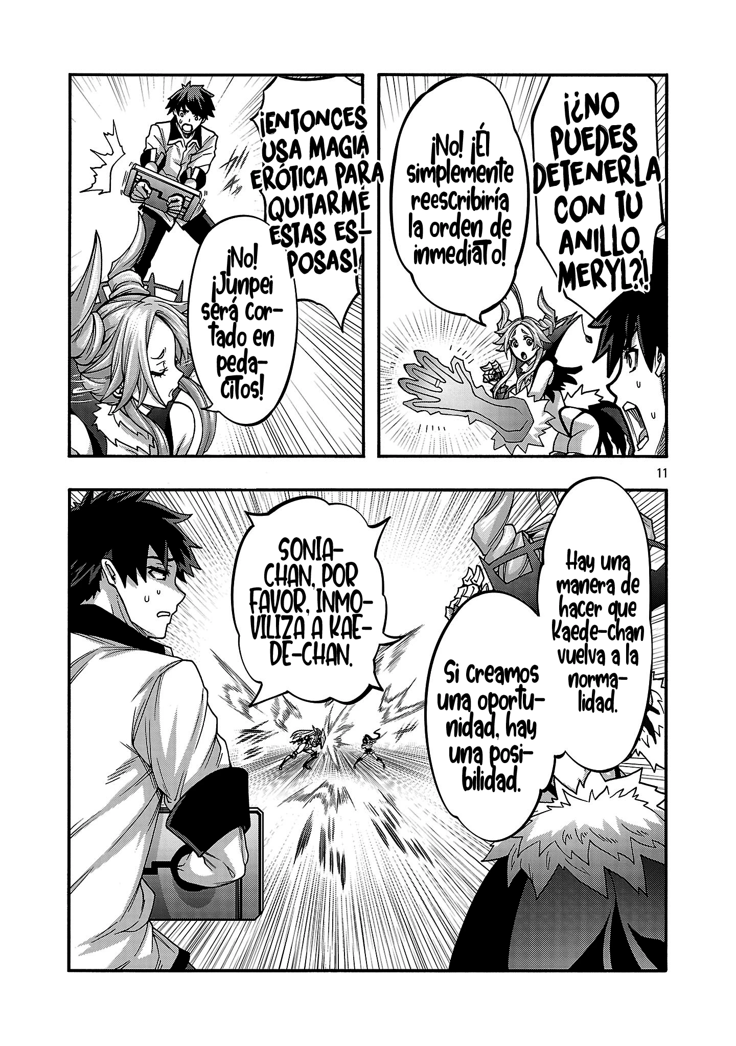 Erotical Wizard to 12 Nin No Hanayome Capítulo 15 - Página 13 en español