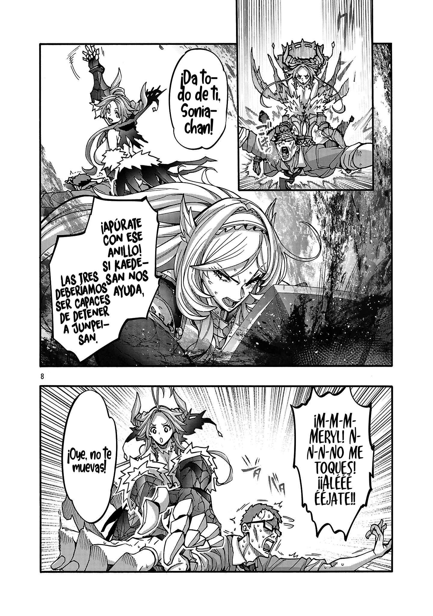 Erotical Wizard to 12 Nin No Hanayome Capítulo 17 - Página 10 en español