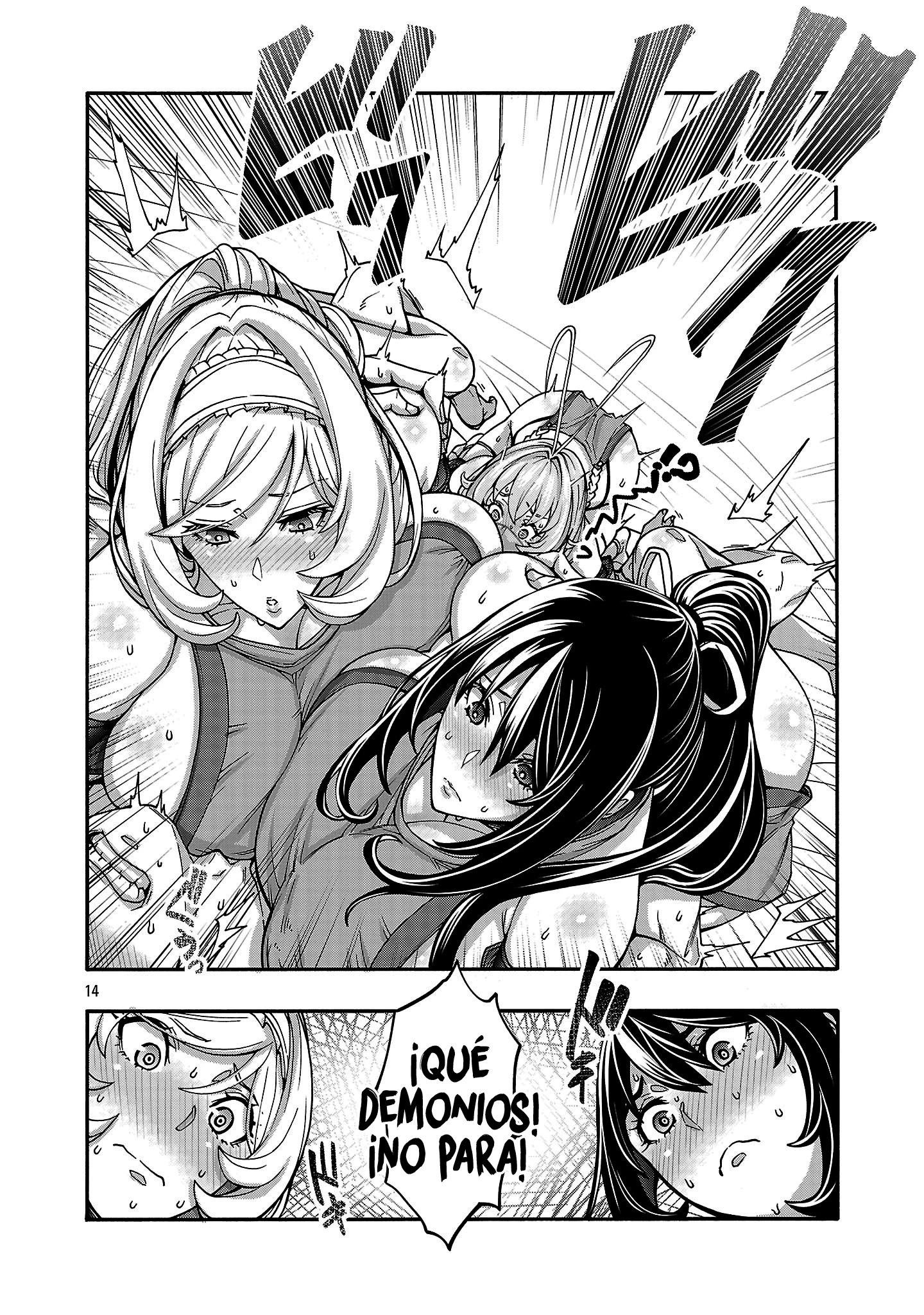 Erotical Wizard to 12 Nin No Hanayome Capítulo 18.2 - Página 4 en español