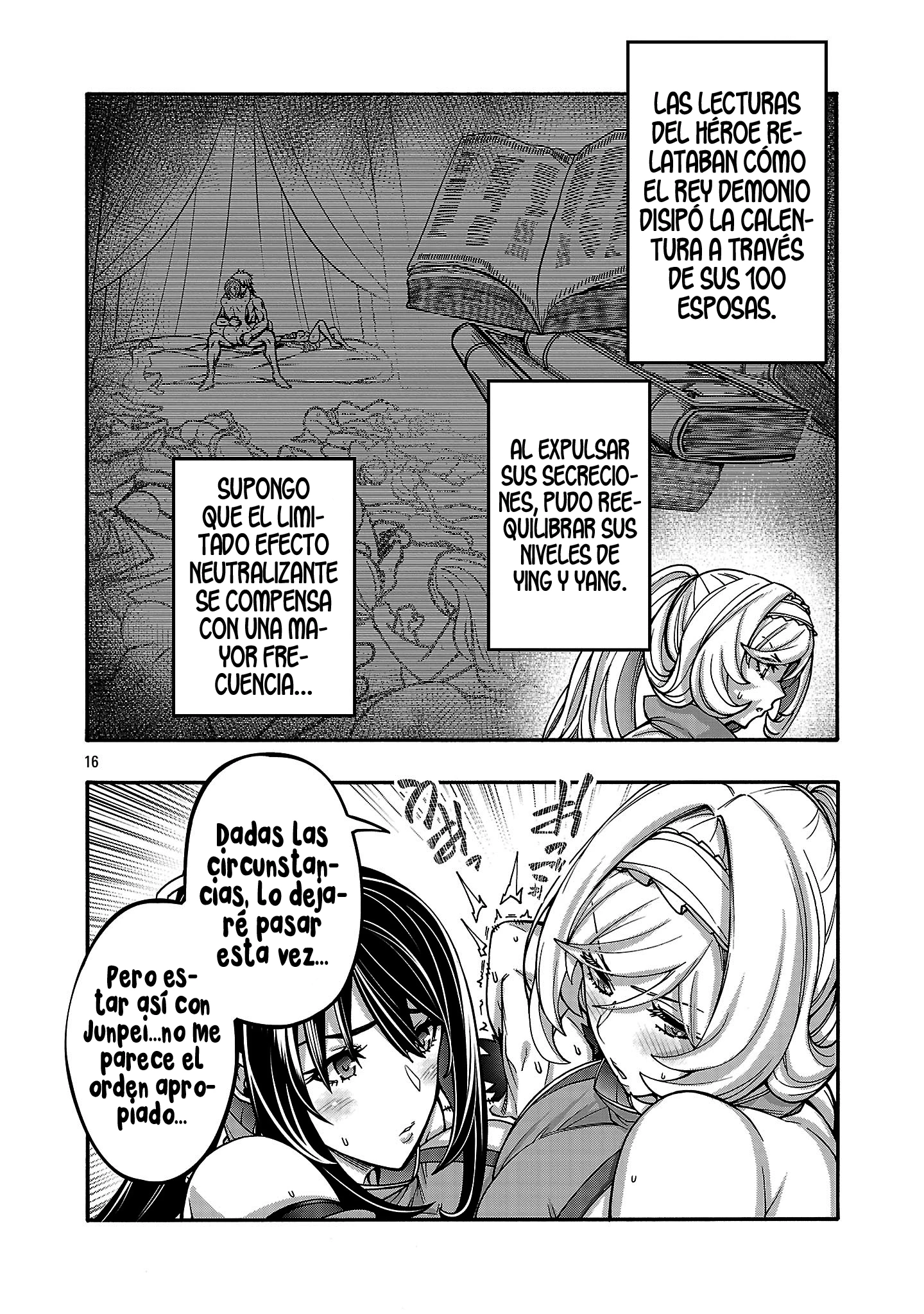 Erotical Wizard to 12 Nin No Hanayome Capítulo 18.2 - Página 6 en español