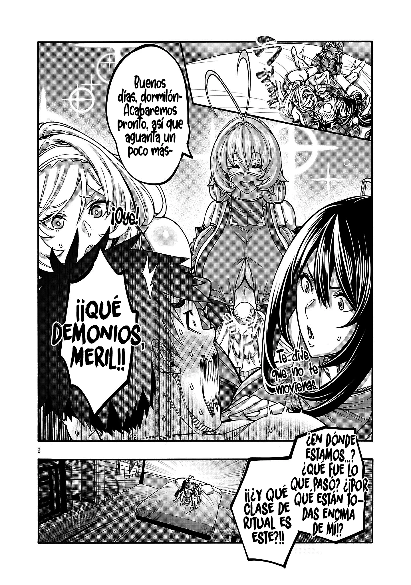 Erotical Wizard to 12 Nin No Hanayome Capítulo 18 - Página 7 en español