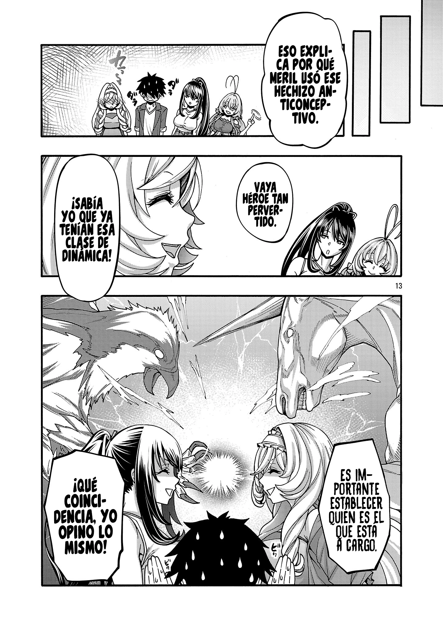 Erotical Wizard to 12 Nin No Hanayome Capítulo 19.2 - Página 4 en español