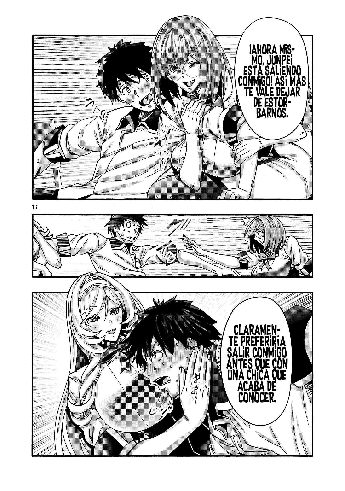 Erotical Wizard to 12 Nin No Hanayome Capítulo 22.2 - Página 7 en español