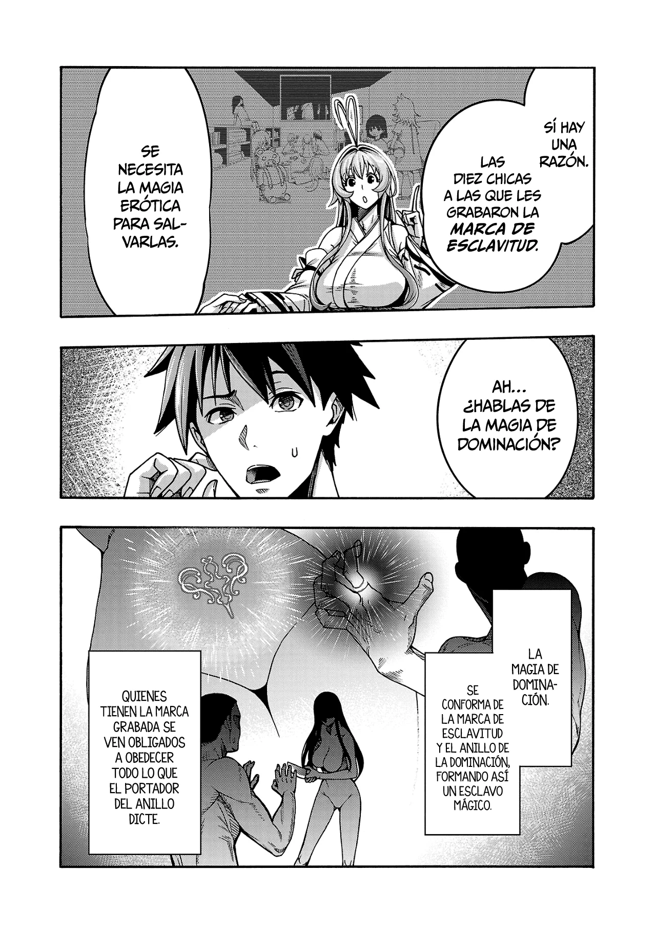 Erotical Wizard to 12 Nin No Hanayome Capítulo 4 - Página 7 en español
