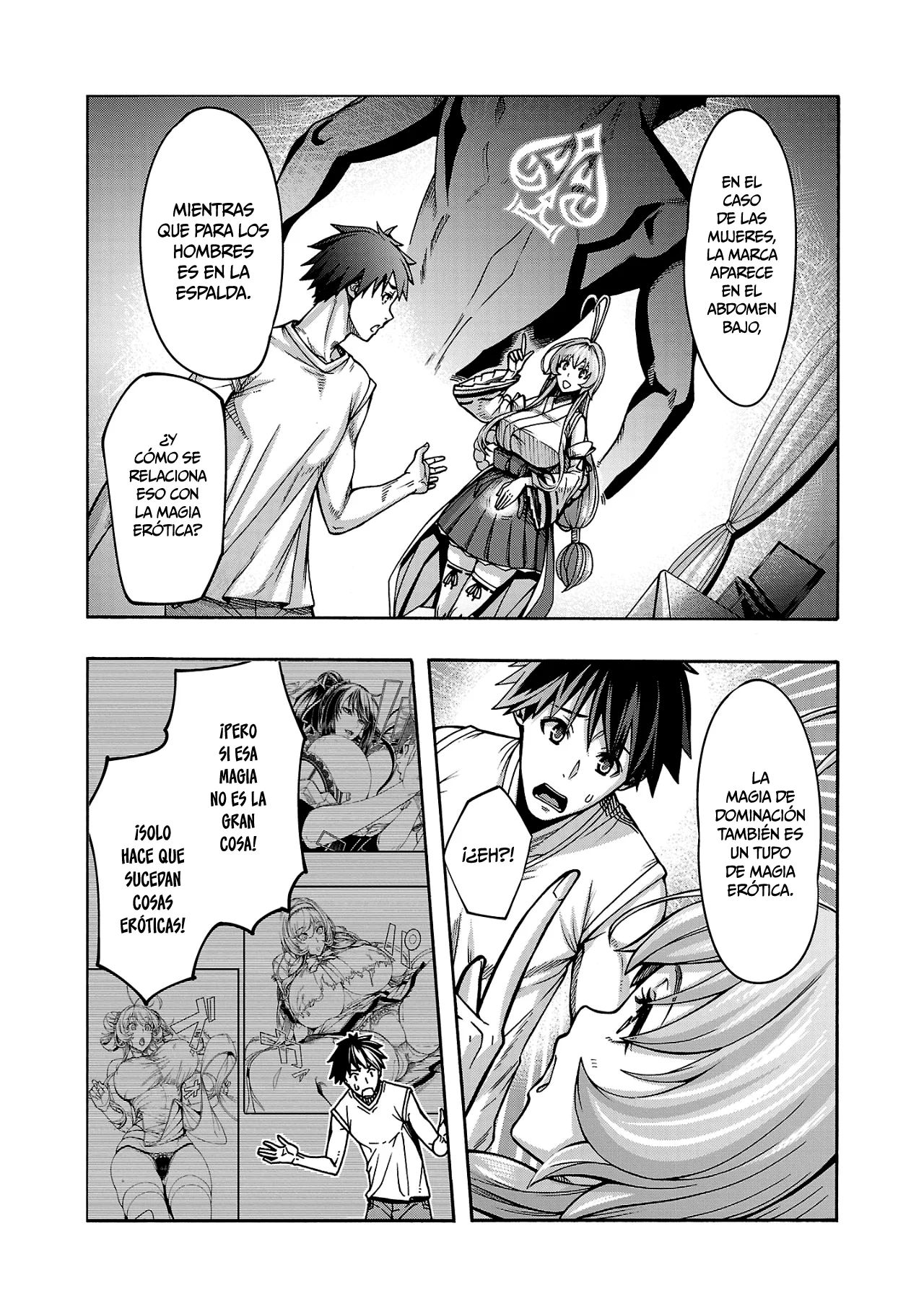 Erotical Wizard to 12 Nin No Hanayome Capítulo 4 - Página 8 en español