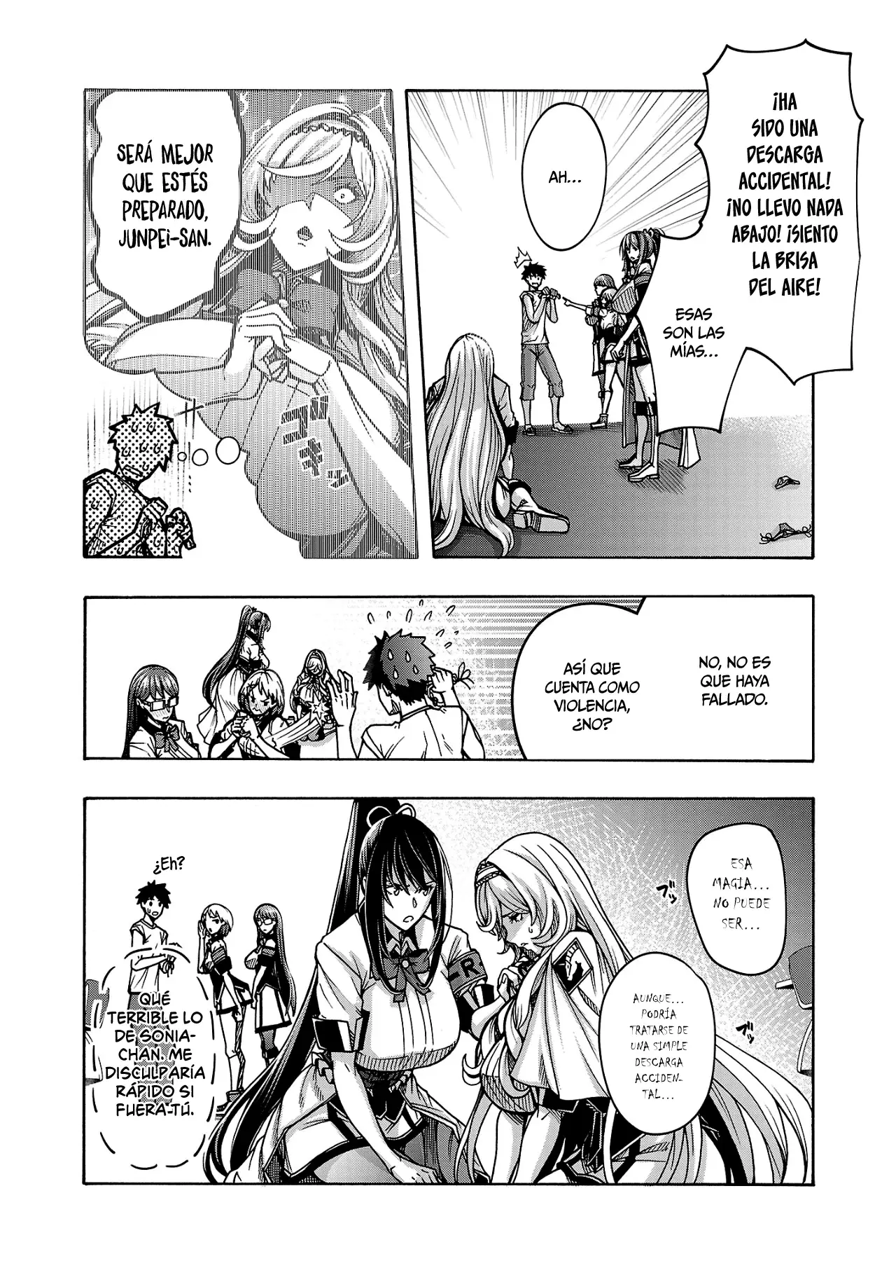Erotical Wizard to 12 Nin No Hanayome Capítulo 5 - Página 22 en español
