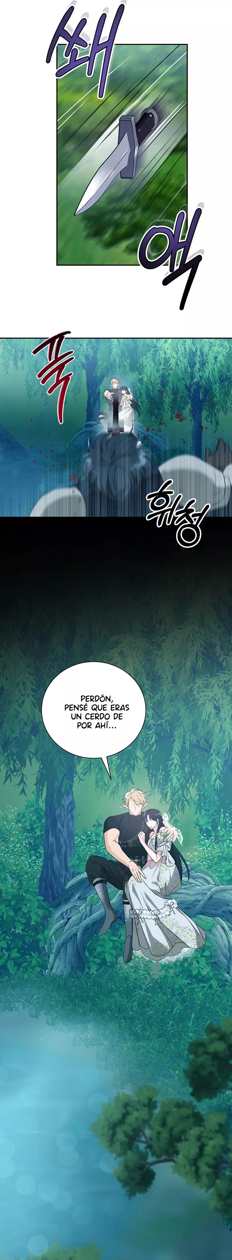Al final del jardín oculto Capítulo 21 - Página 26 en español