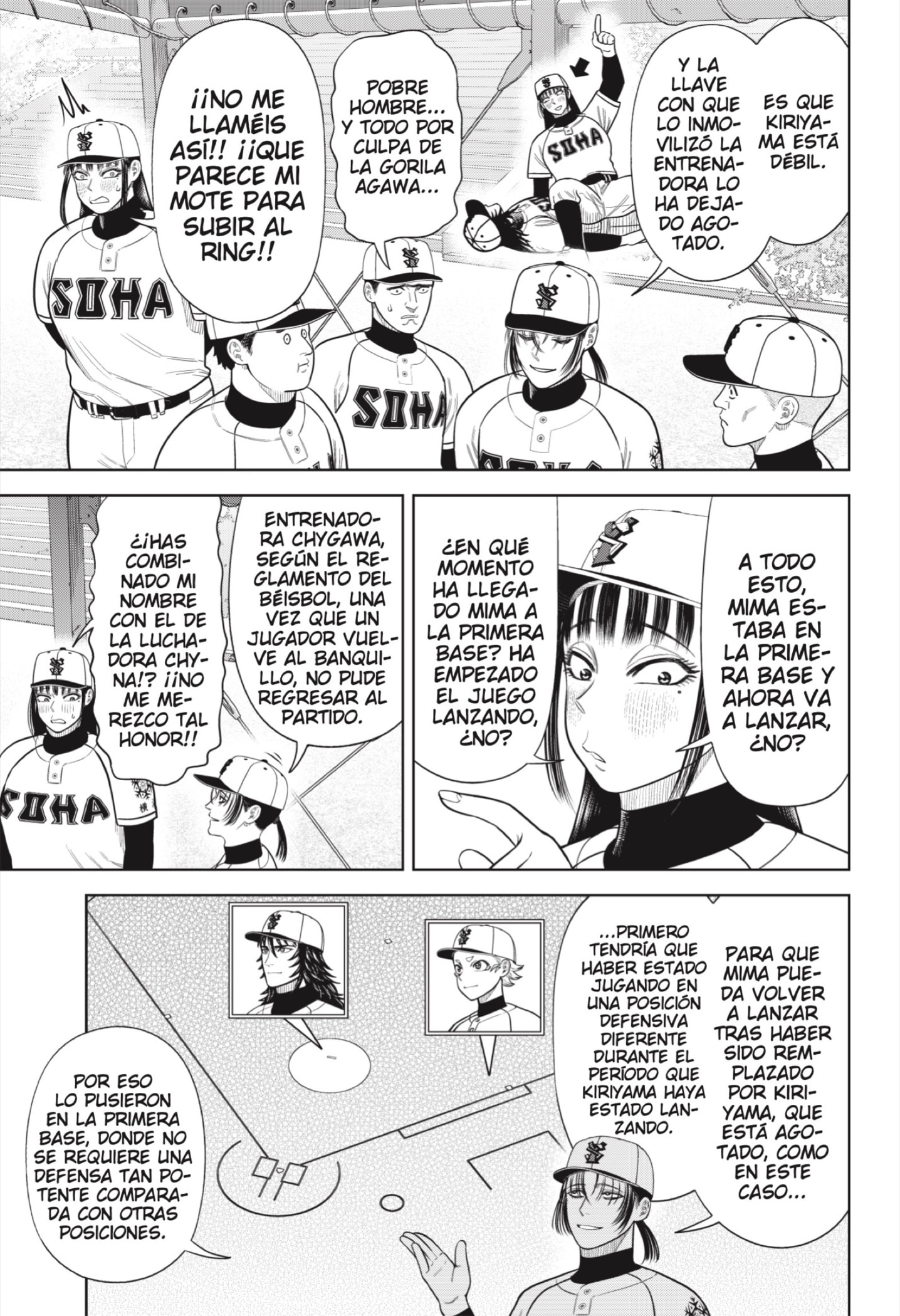 Strikeout Pitch Capítulo 14 - Página 9 en español