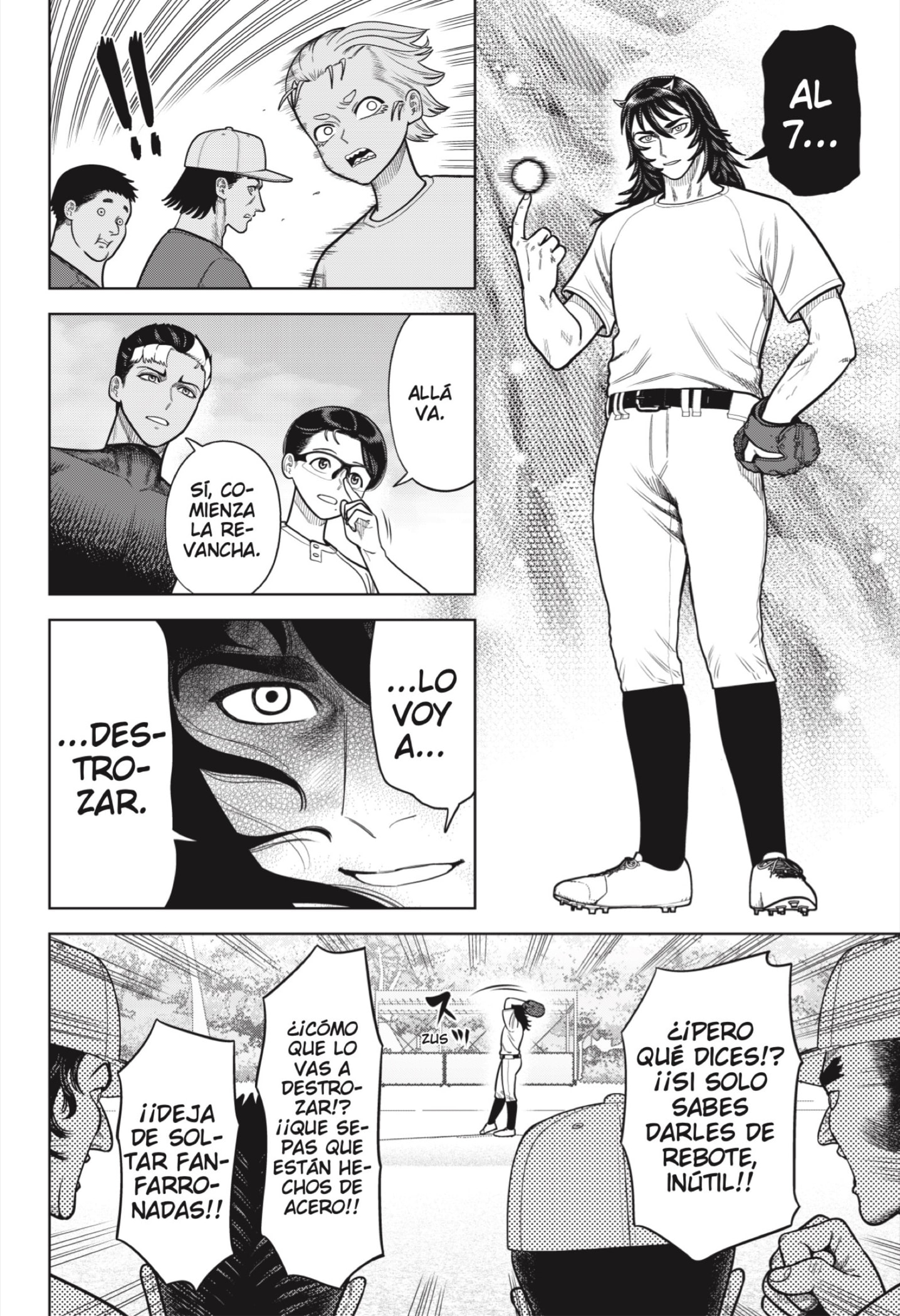 Strikeout Pitch Capítulo 2 - Página 24 en español