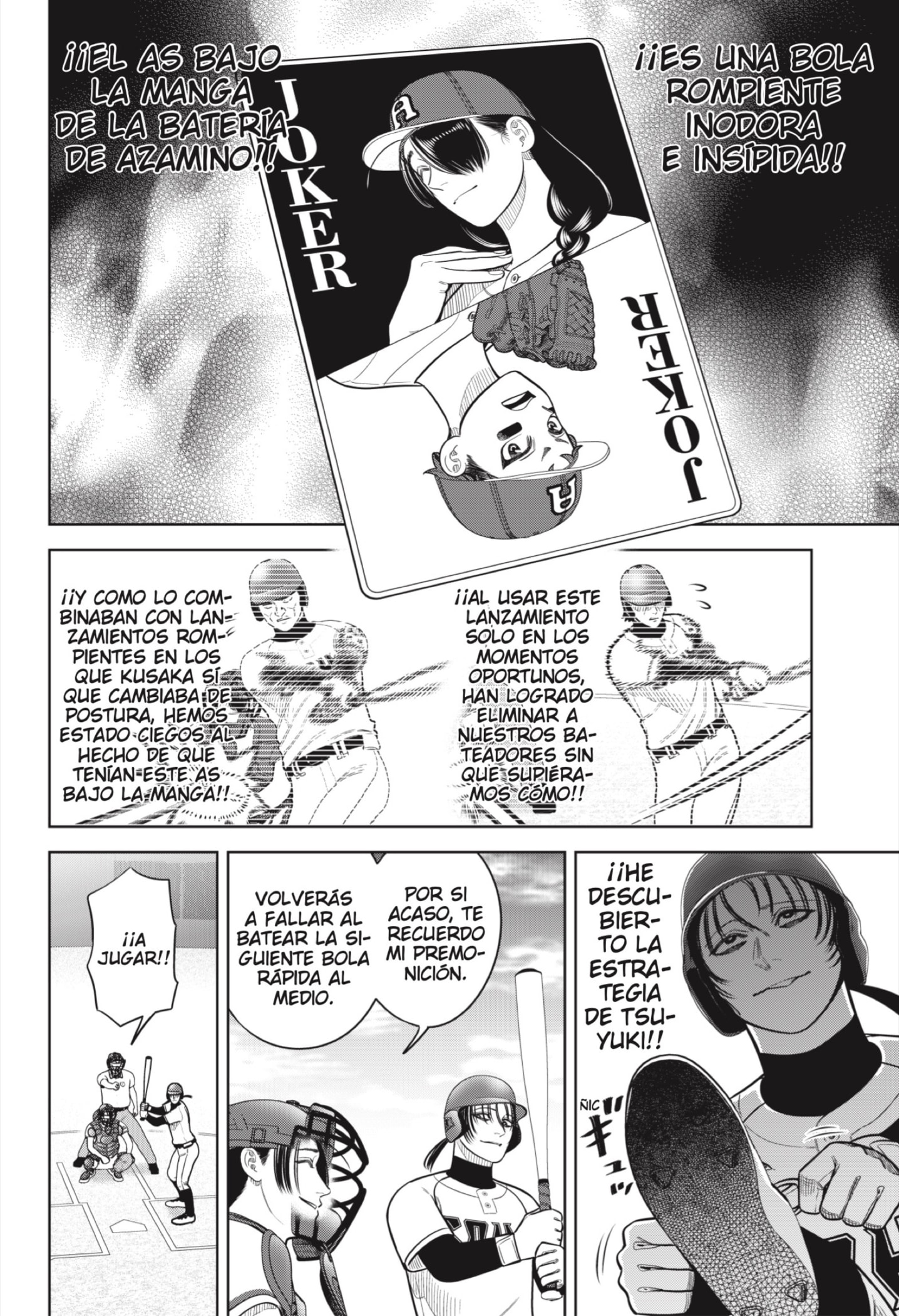Strikeout Pitch Capítulo 26 - Página 4 en español