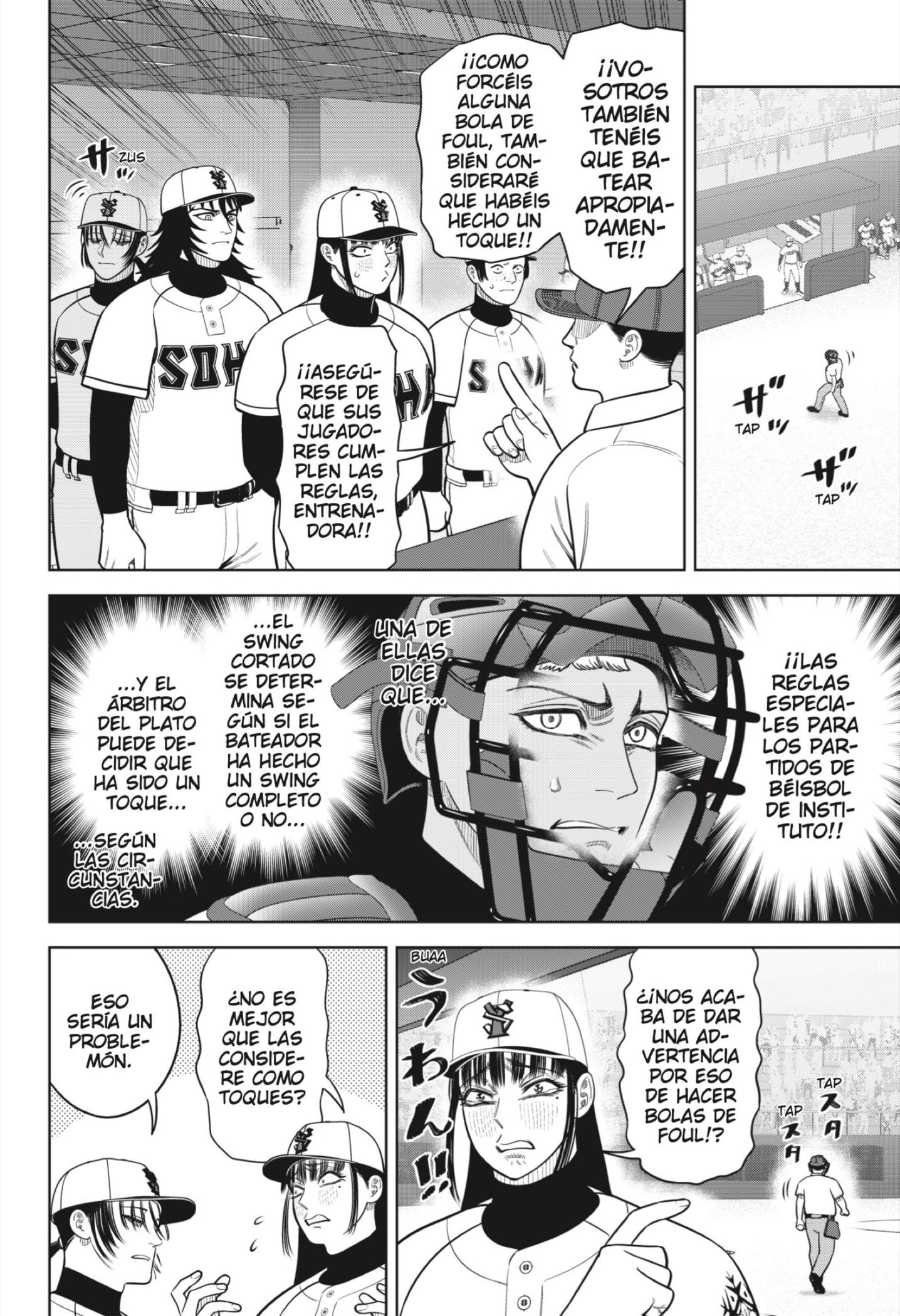 Strikeout Pitch Capítulo 30 - Página 8 en español