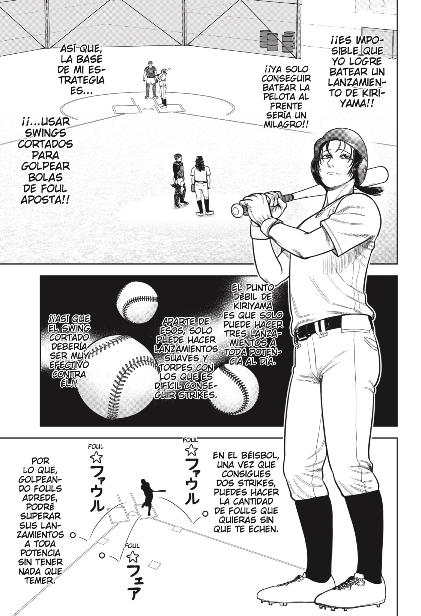 Strikeout Pitch Capítulo 4 - Página 21 en español
