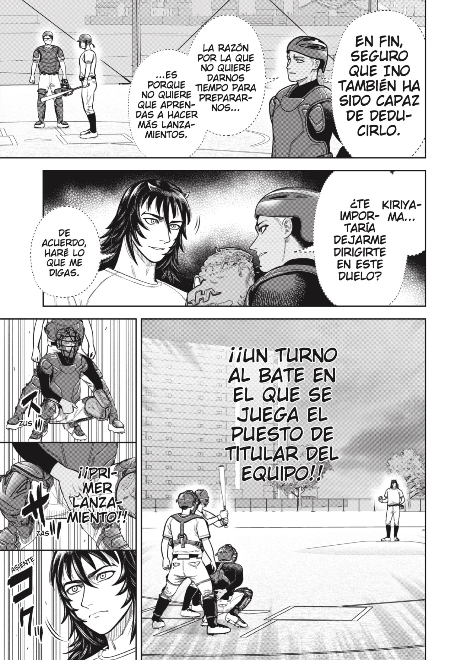Strikeout Pitch Capítulo 4 - Página 23 en español