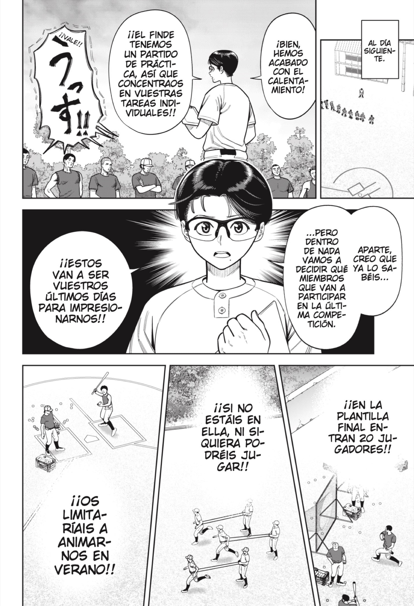 Strikeout Pitch Capítulo 4 - Página 4 en español