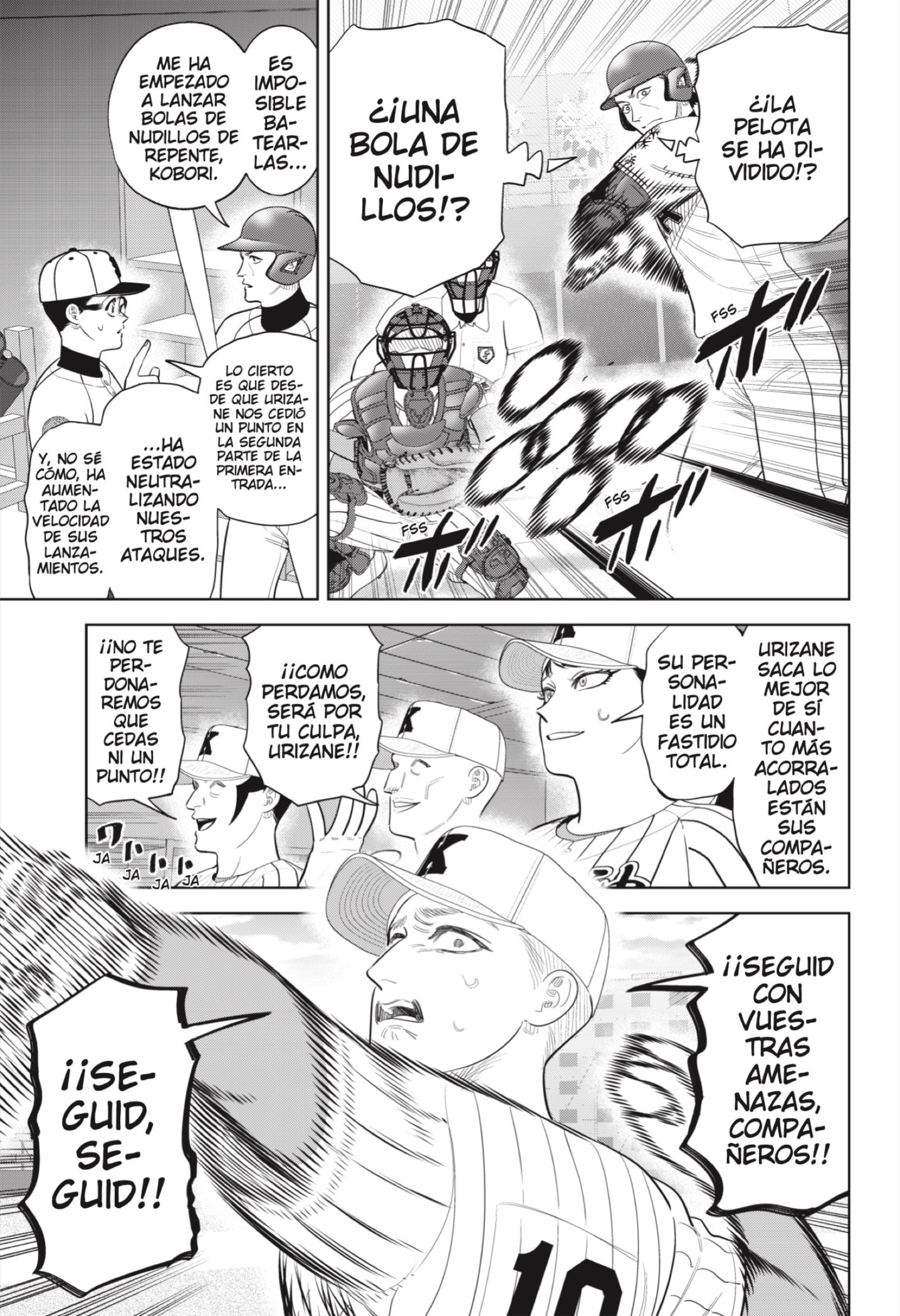 Strikeout Pitch Capítulo 41 - Página 7 en español
