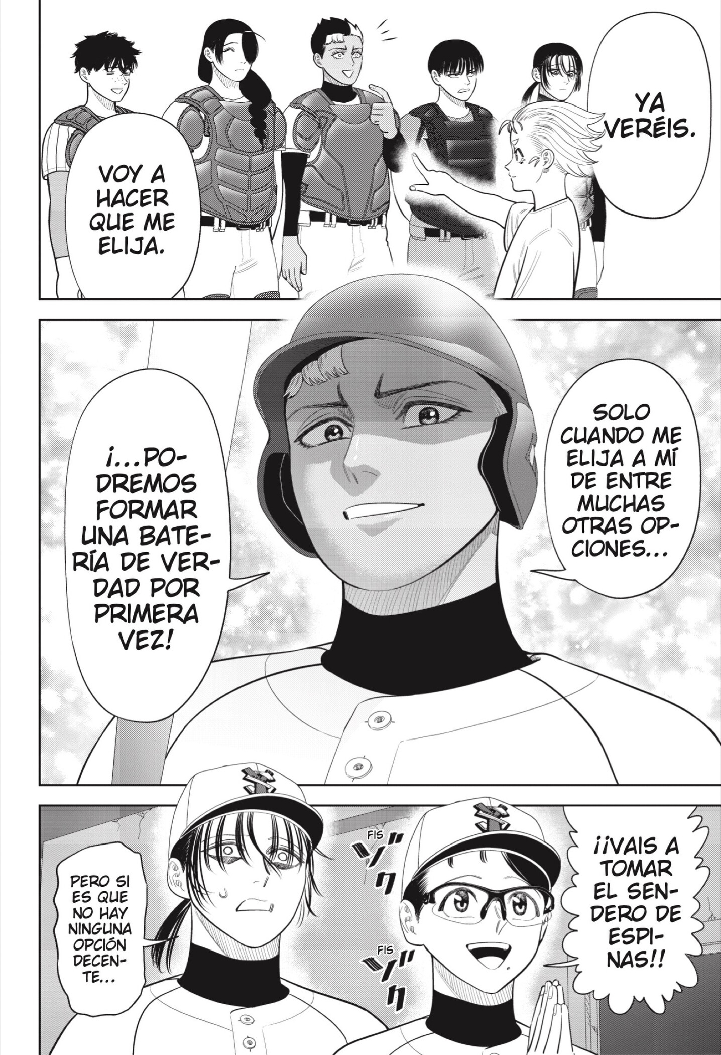 Strikeout Pitch Capítulo 45 - Página 4 en español