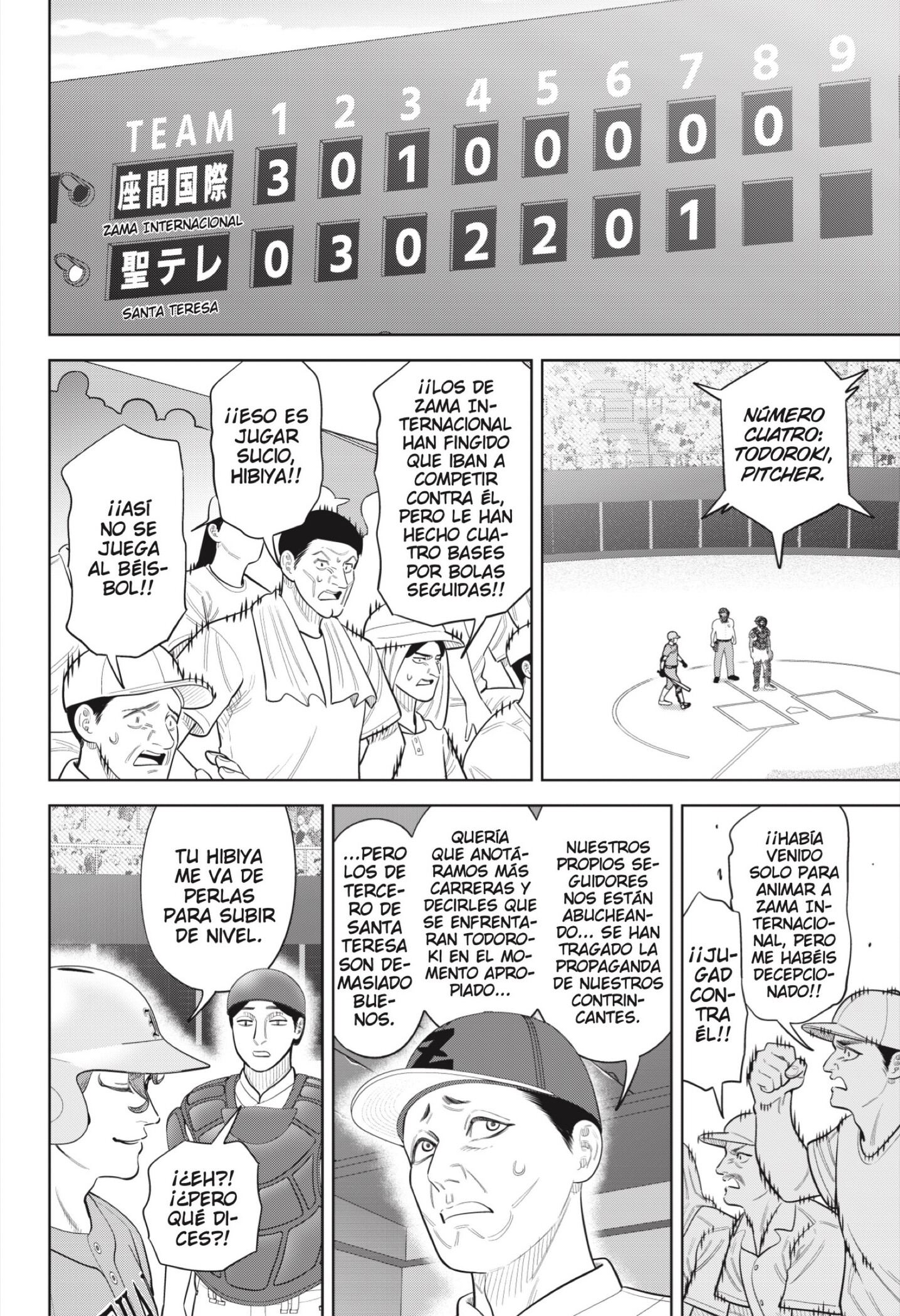 Strikeout Pitch Capítulo 49 - Página 20 en español