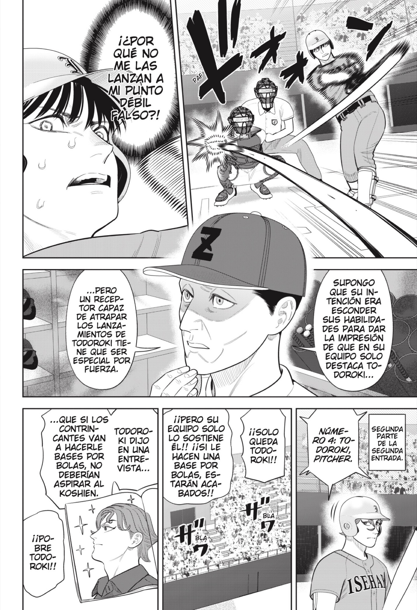 Strikeout Pitch Capítulo 49 - Página 6 en español