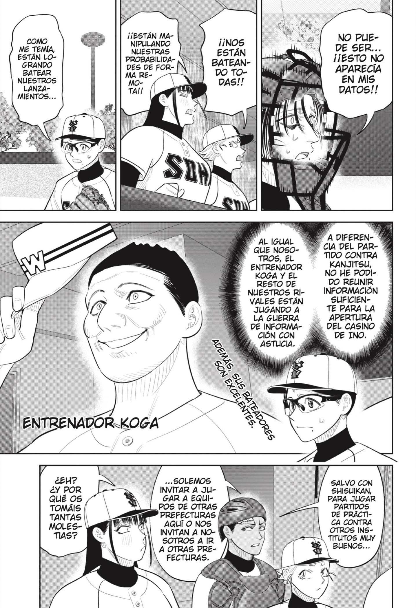 Strikeout Pitch Capítulo 50 - Página 3 en español