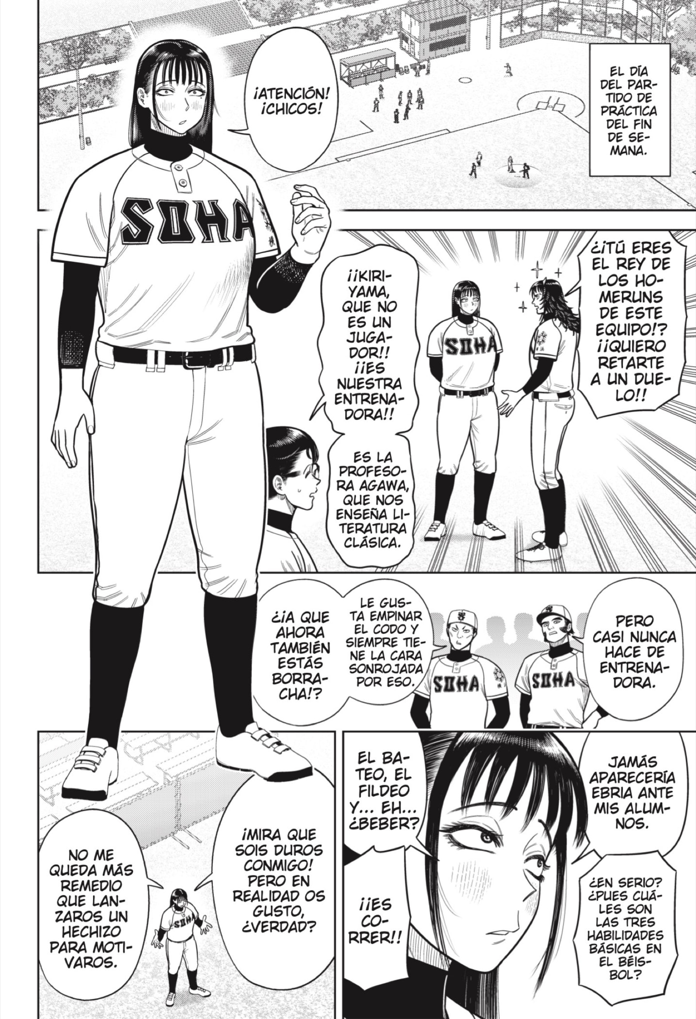 Strikeout Pitch Capítulo 6 - Página 4 en español