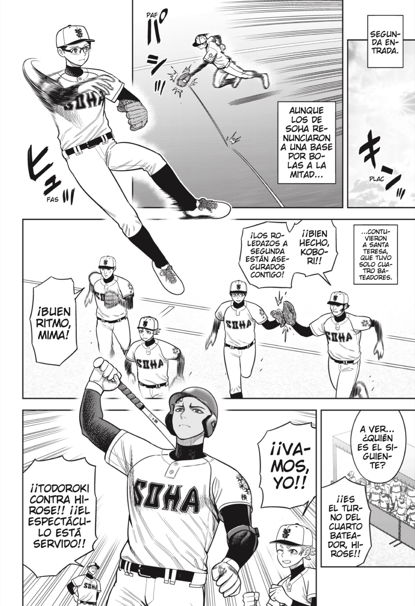 Strikeout Pitch Capítulo 7 - Página 14 en español