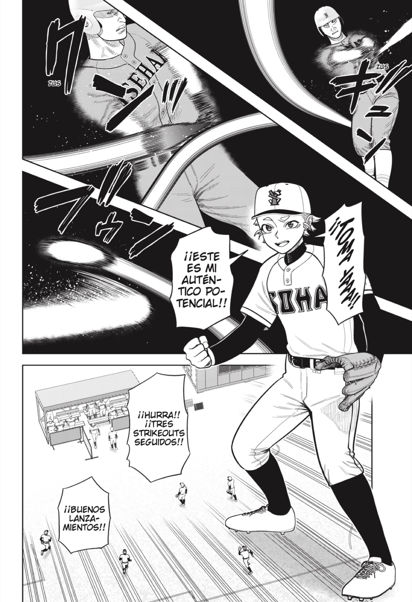 Strikeout Pitch Capítulo 7 - Página 6 en español
