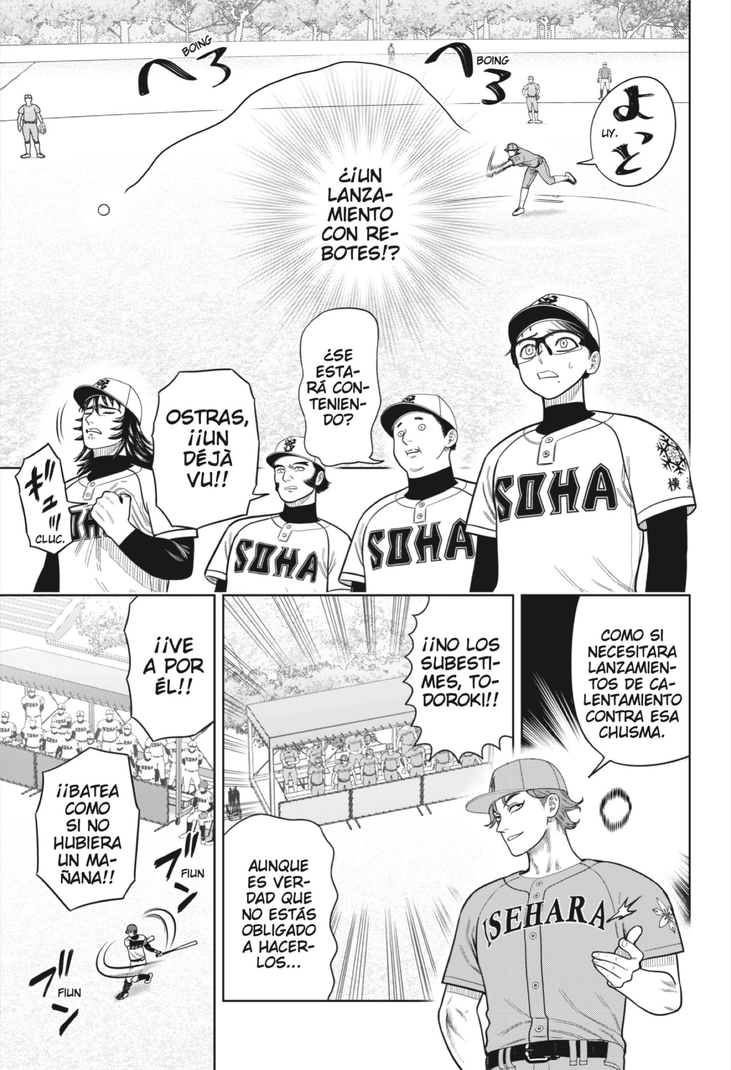 Strikeout Pitch Capítulo 7 - Página 9 en español