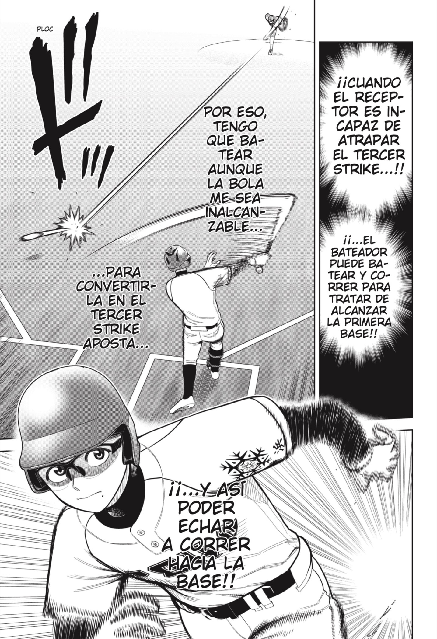 Strikeout Pitch Capítulo 8 - Página 4 en español