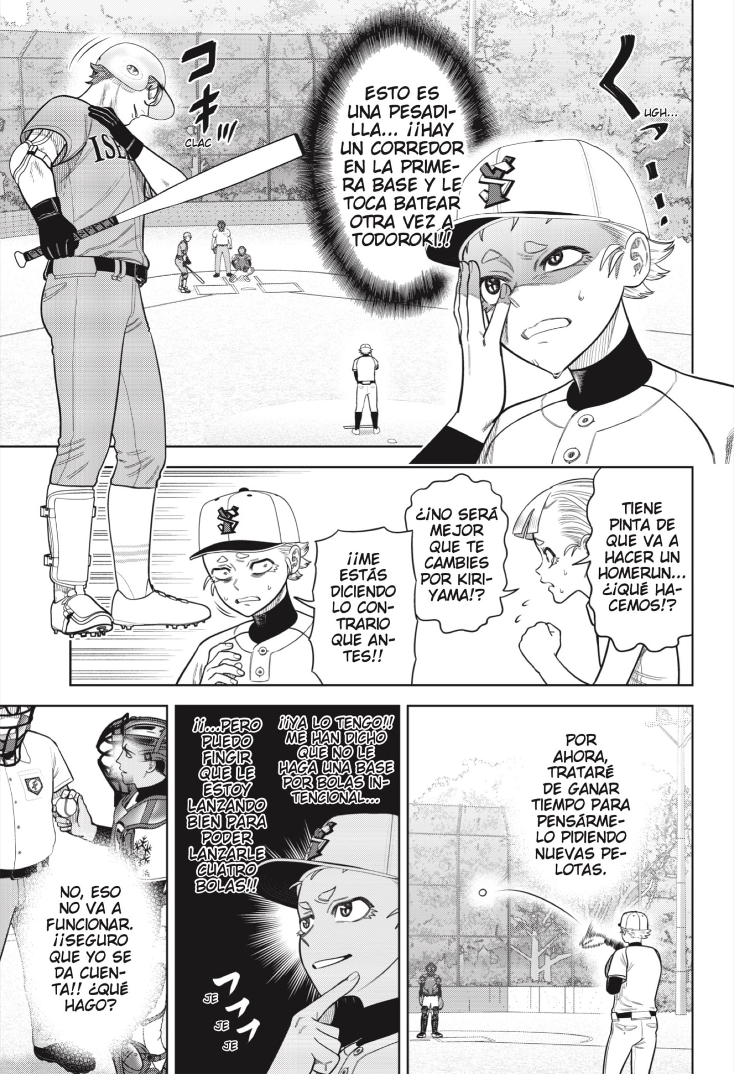 Strikeout Pitch Capítulo 9 - Página 13 en español