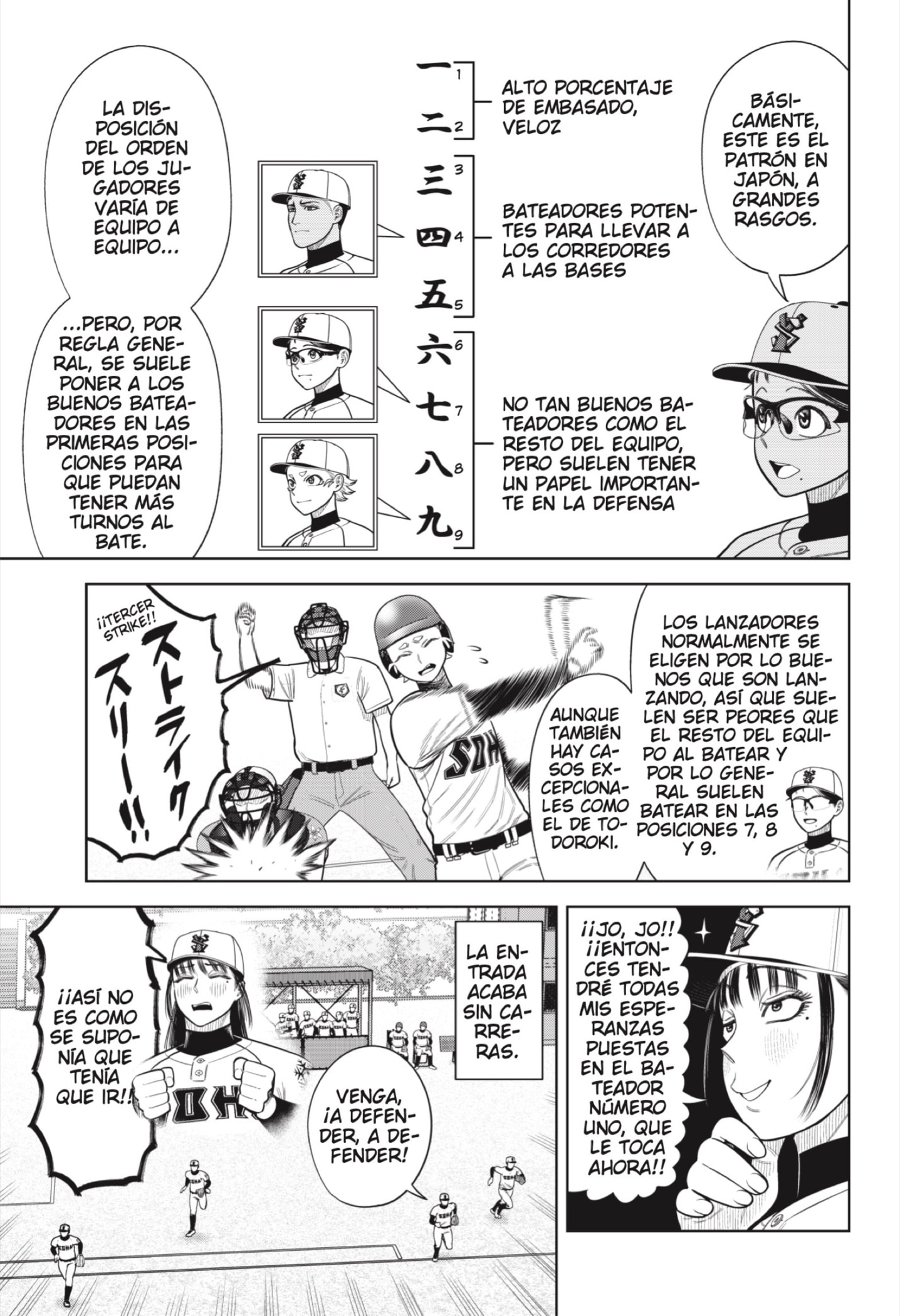 Strikeout Pitch Capítulo 9 - Página 5 en español
