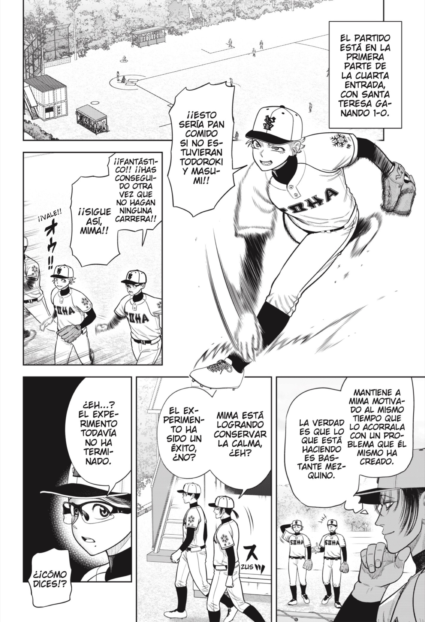 Strikeout Pitch Capítulo 9 - Página 6 en español
