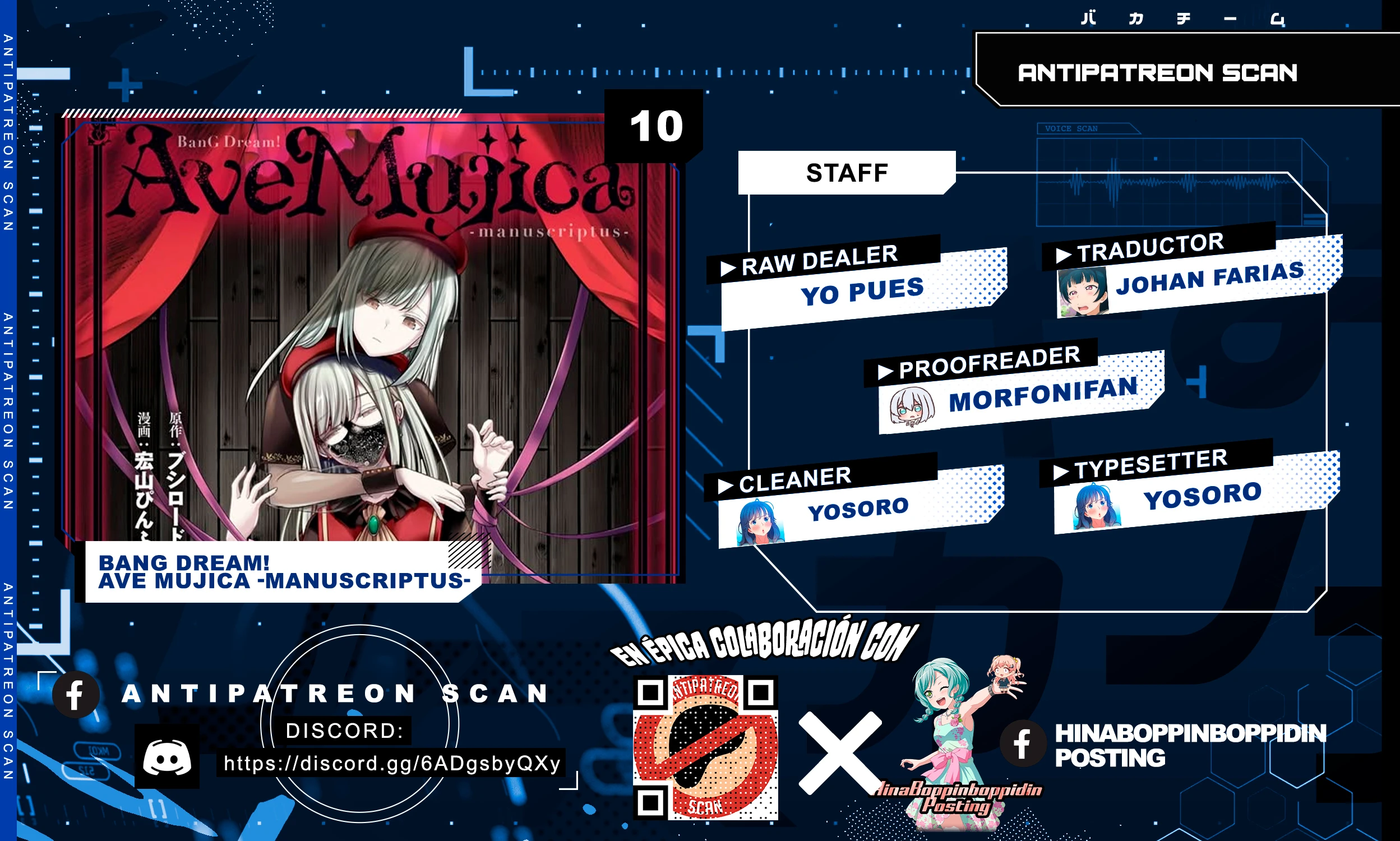 BanG Dream! Ave Mujica -manuscriptus- Capítulo 10 - Página 1 en español