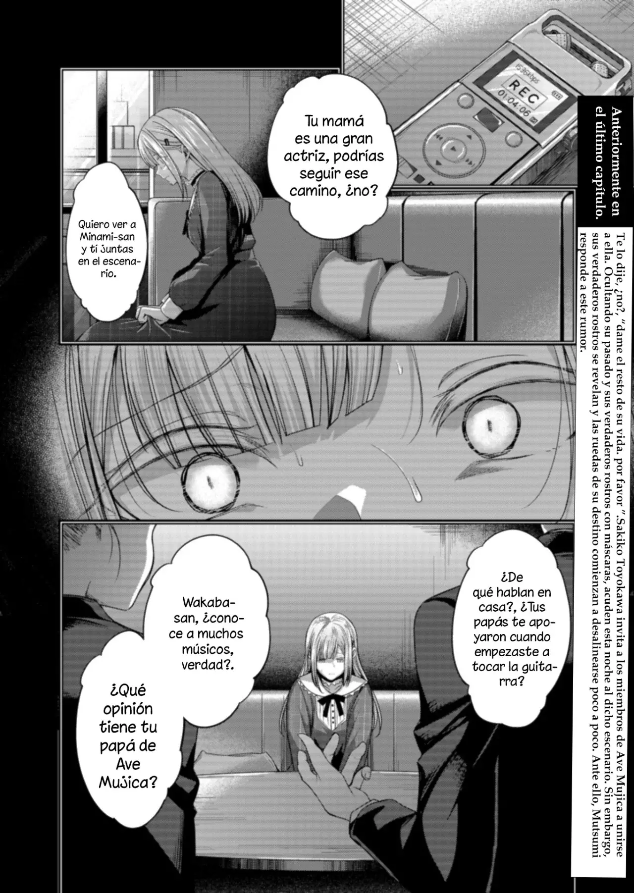 BanG Dream! Ave Mujica -manuscriptus- Capítulo 3 - Página 3 en español