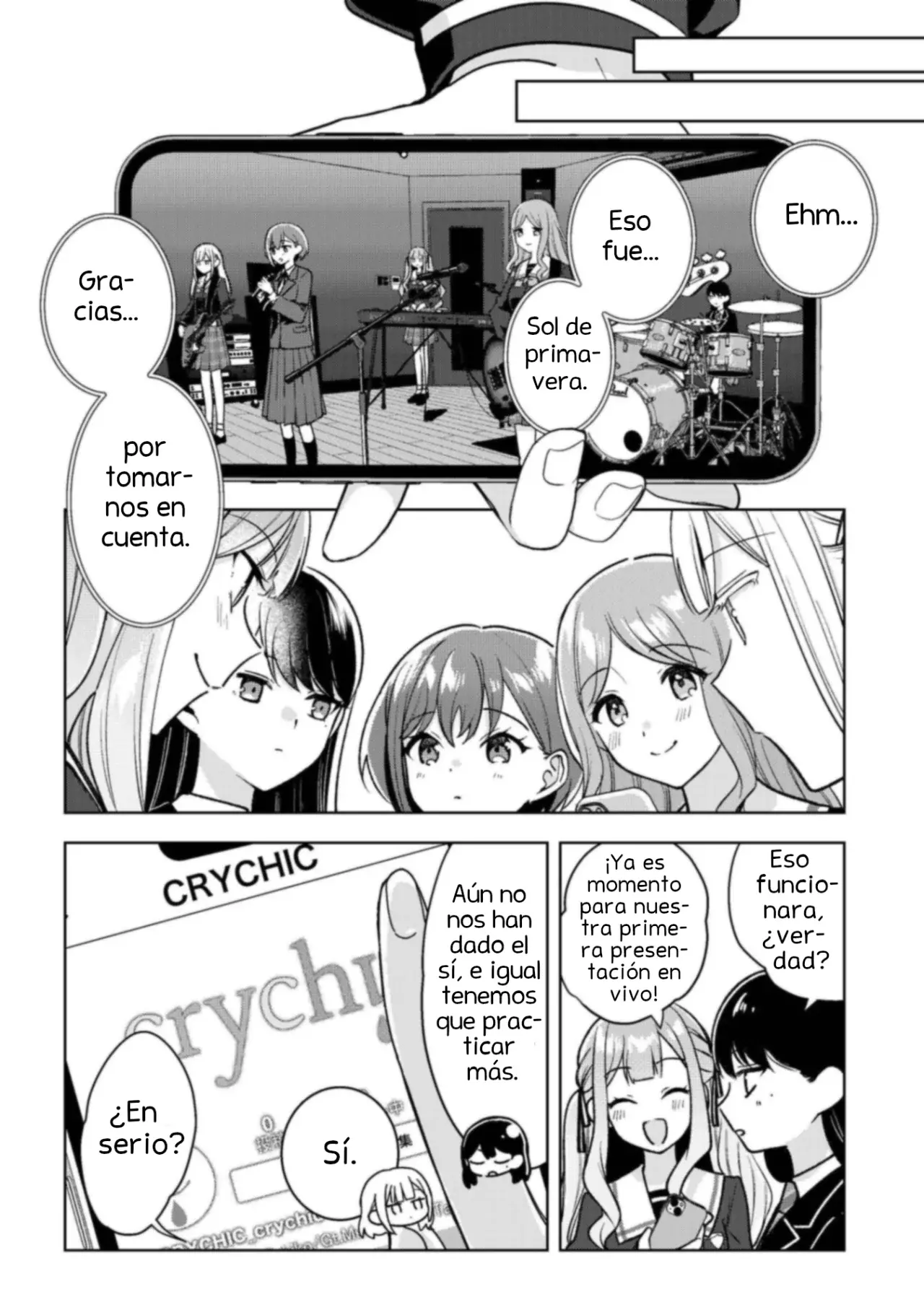 Bang Dream it's my go Capítulo 4 - Página 13 en español