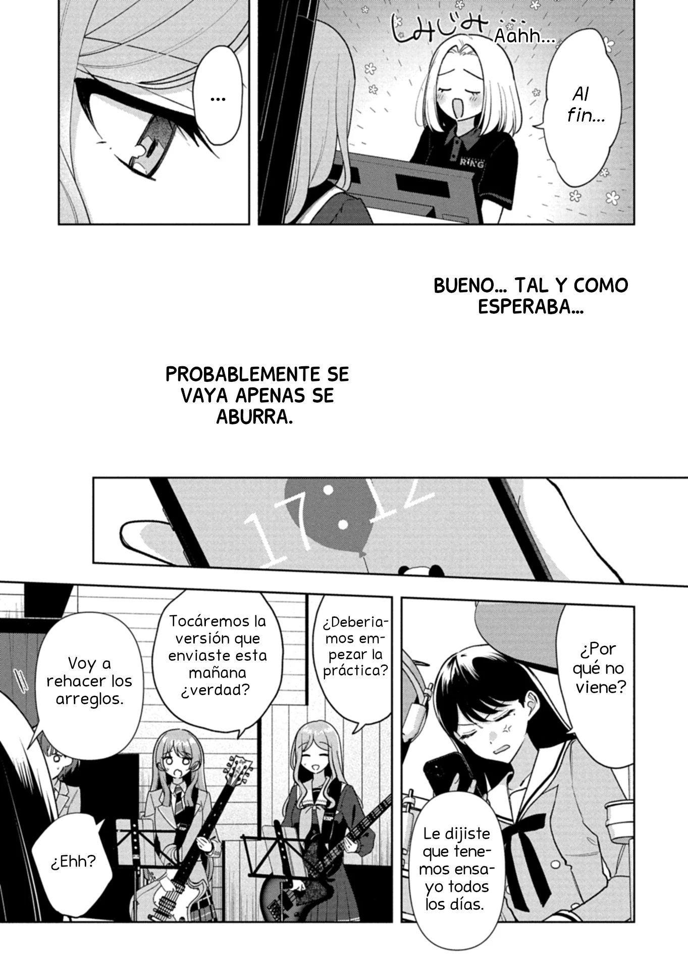 Bang Dream it's my go Capítulo 9 - Página 14 en español