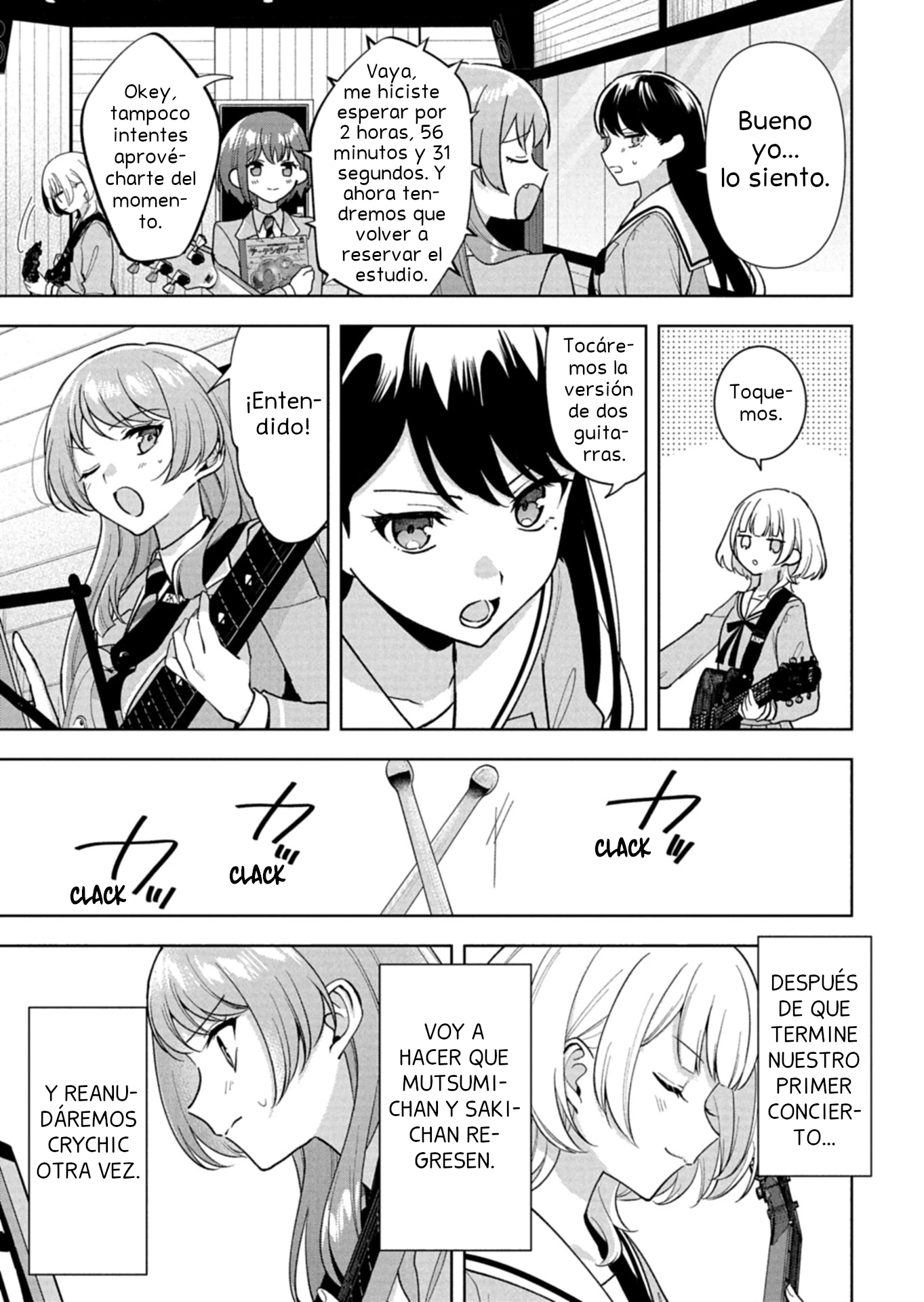 Bang Dream it's my go Capítulo 9 - Página 28 en español