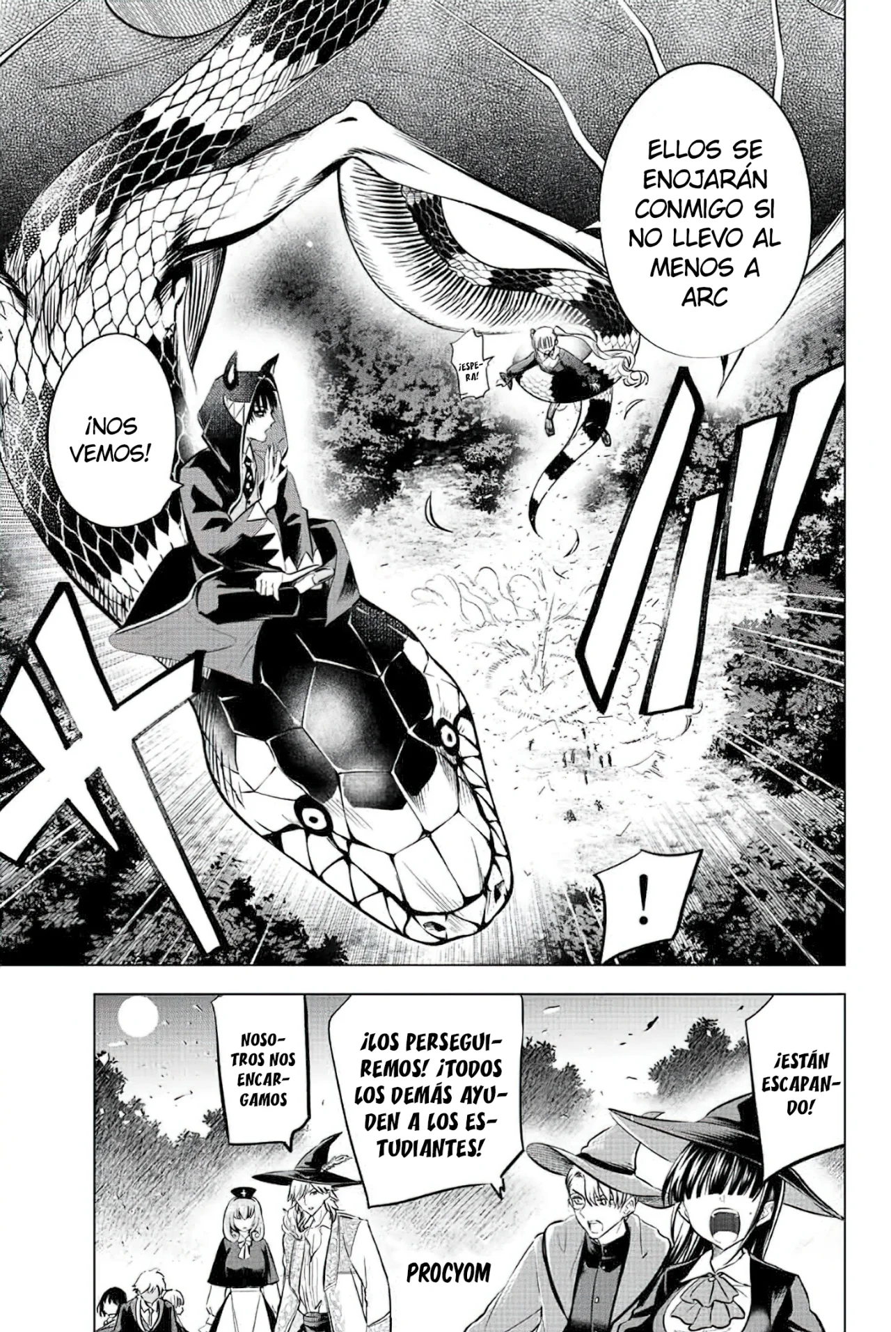 Kuroneko to Majo no Kyoushitsu Capítulo 32 - Página 14 en español