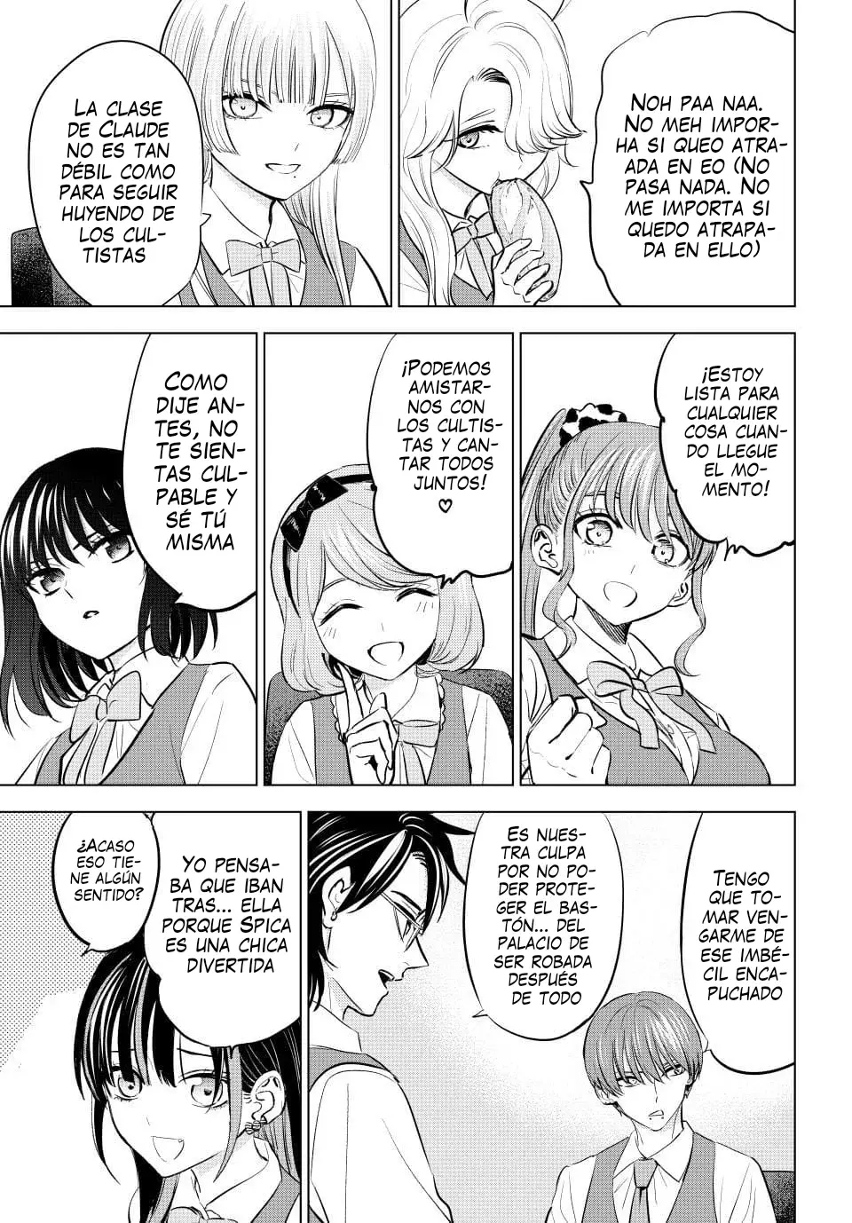 Kuroneko to Majo no Kyoushitsu Capítulo 80 - Página 12 en español